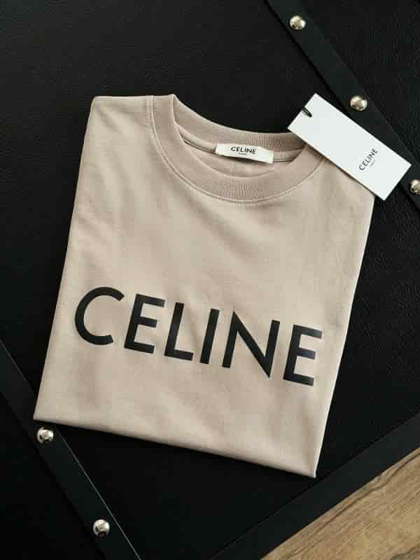CAMISA CELINE ROSA Y BEIGE - miniatura 2