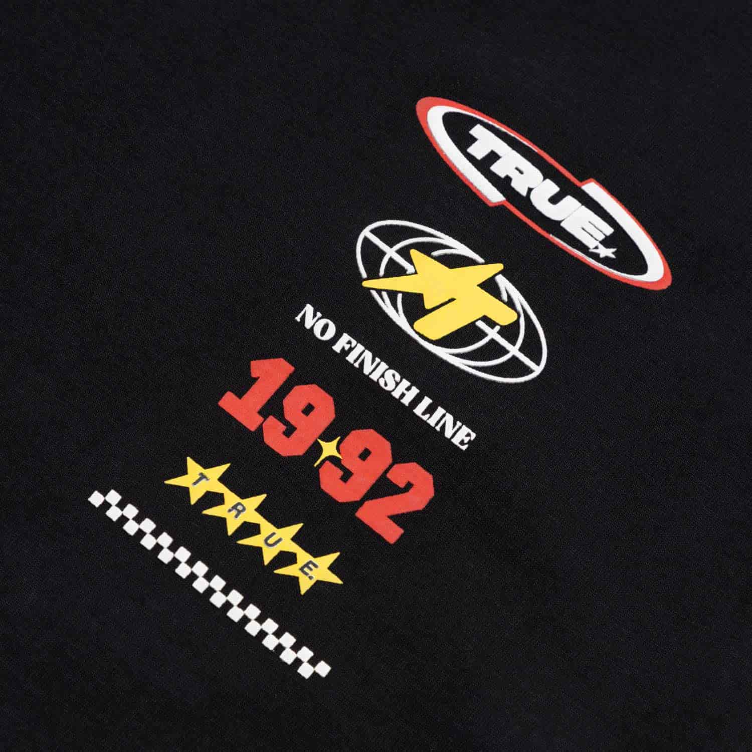 No Finish Line Oversized T-Shirt - Black - miniatura 4