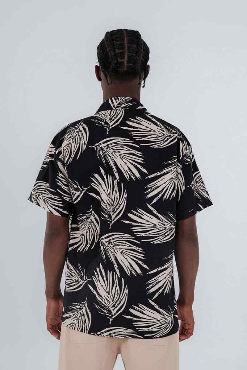 Camisa moda hoja hueso - miniatura 2