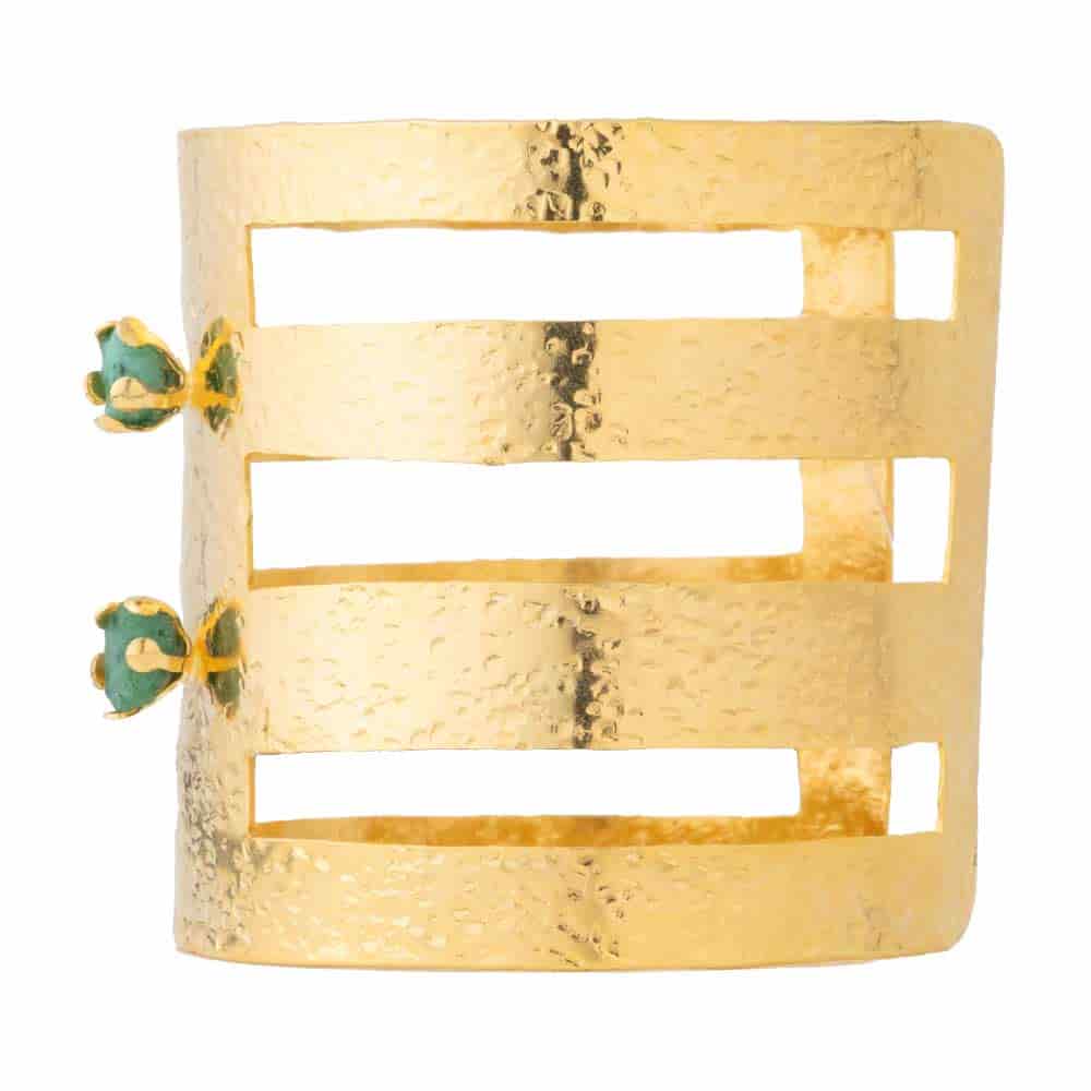 Pulsera Brazalete Rey Esmeralda - miniatura 3