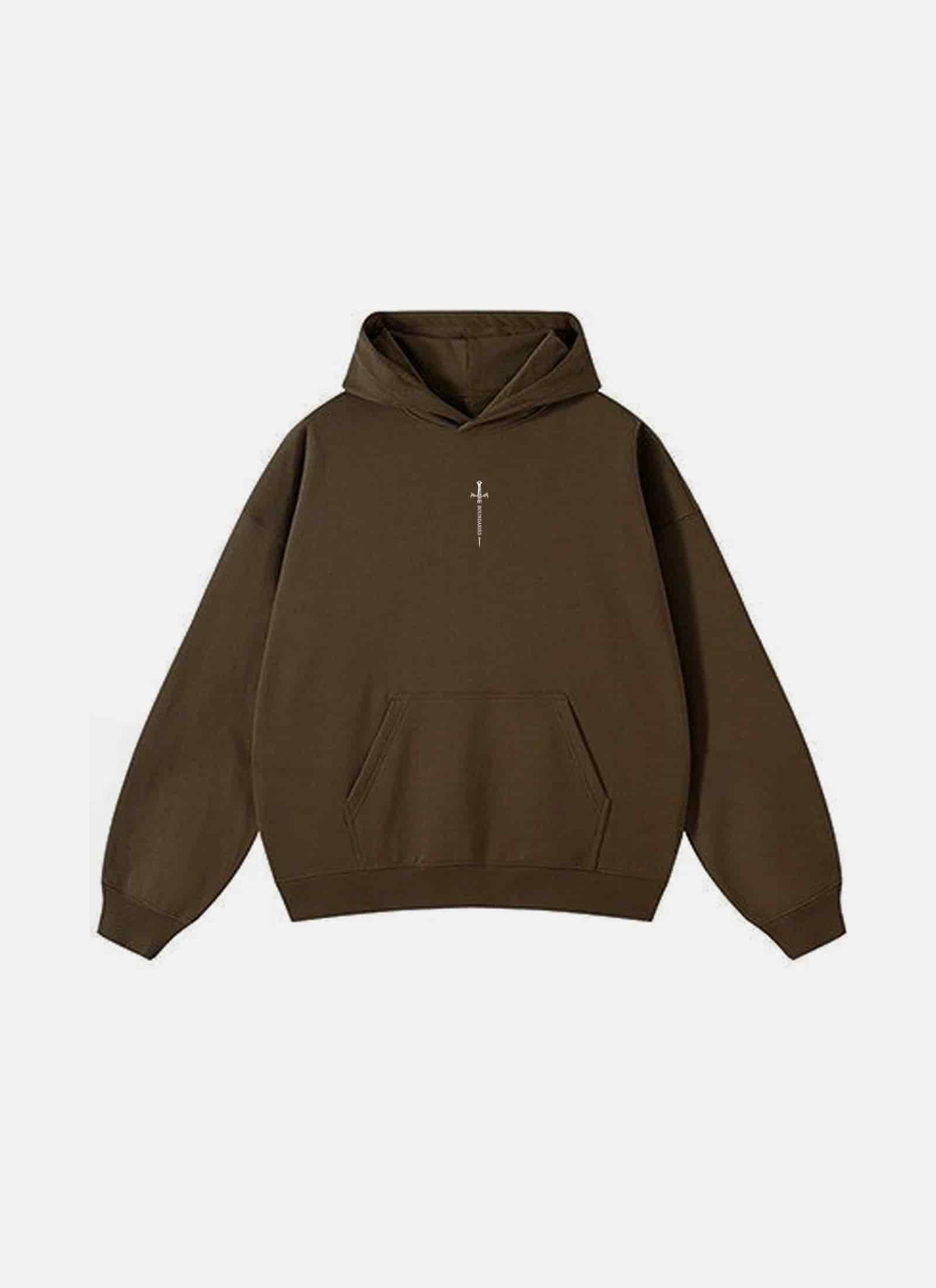 Boundaries Hoodie Brown - miniatura 2