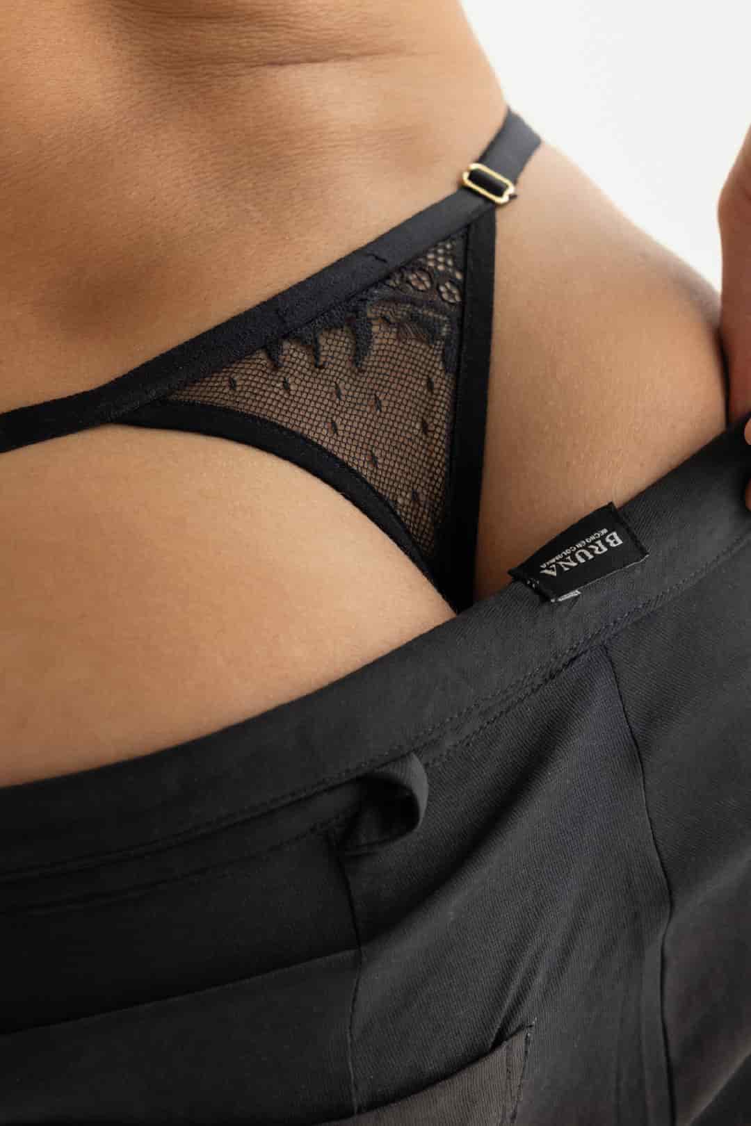 PANTY TANGA TUTI NEGRO - miniatura 5