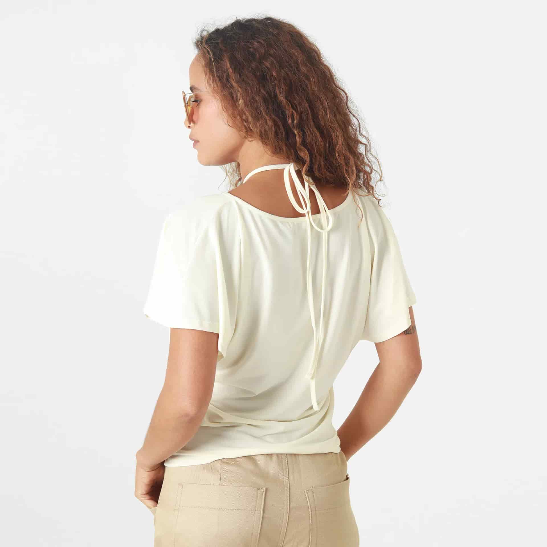 Camiseta Cuello V Manga Corta - miniatura 4