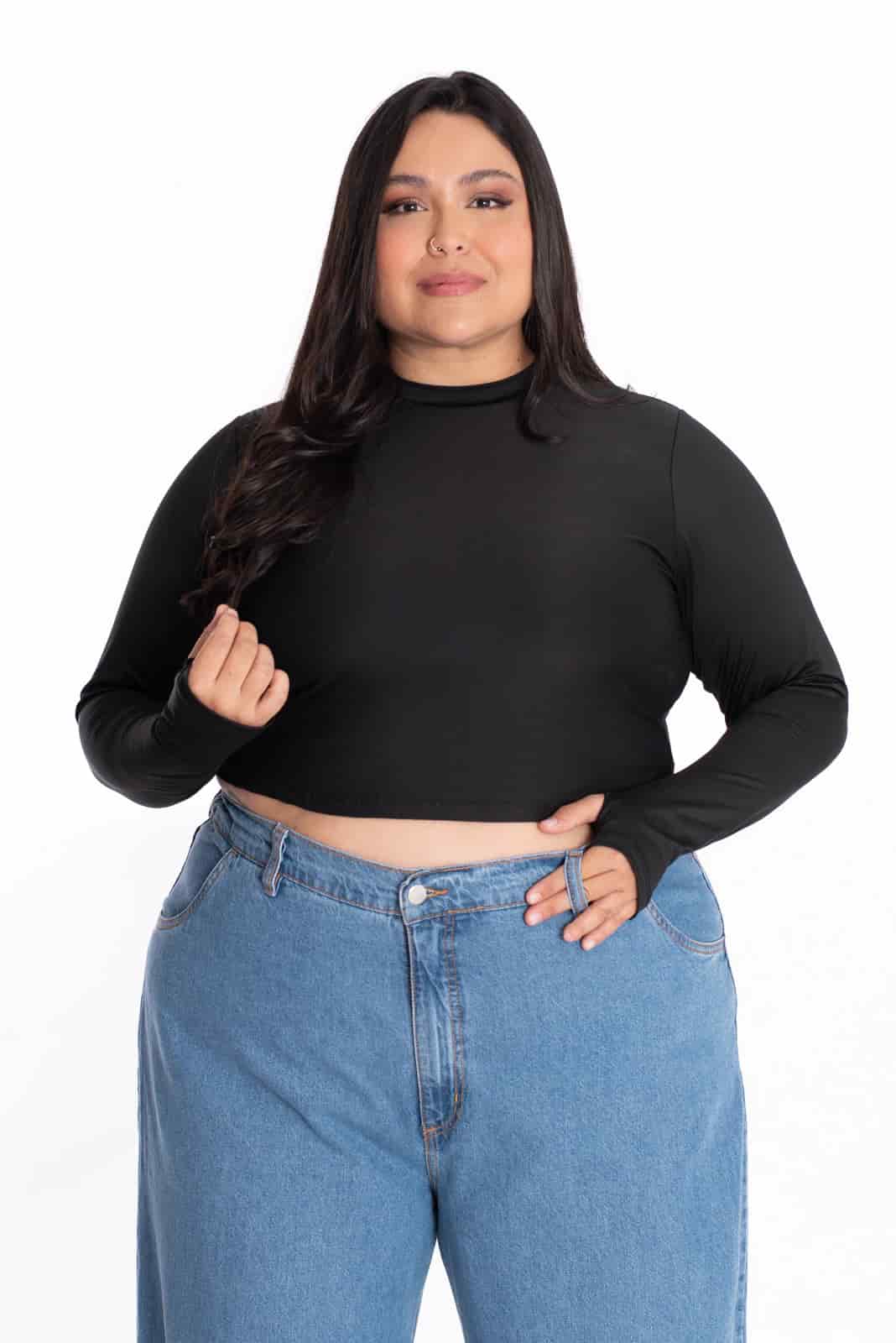 Crop Top City Negro - miniatura 7
