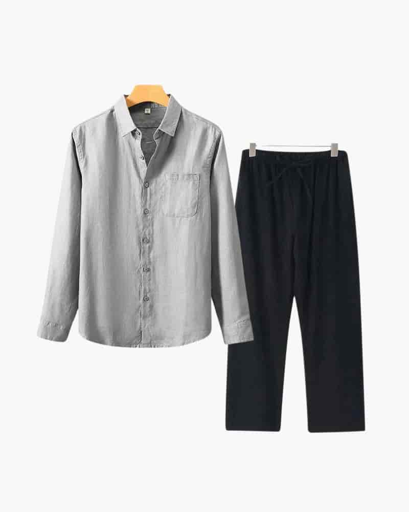 Old Money Linen Combo (Longsleeve) - miniatura 10