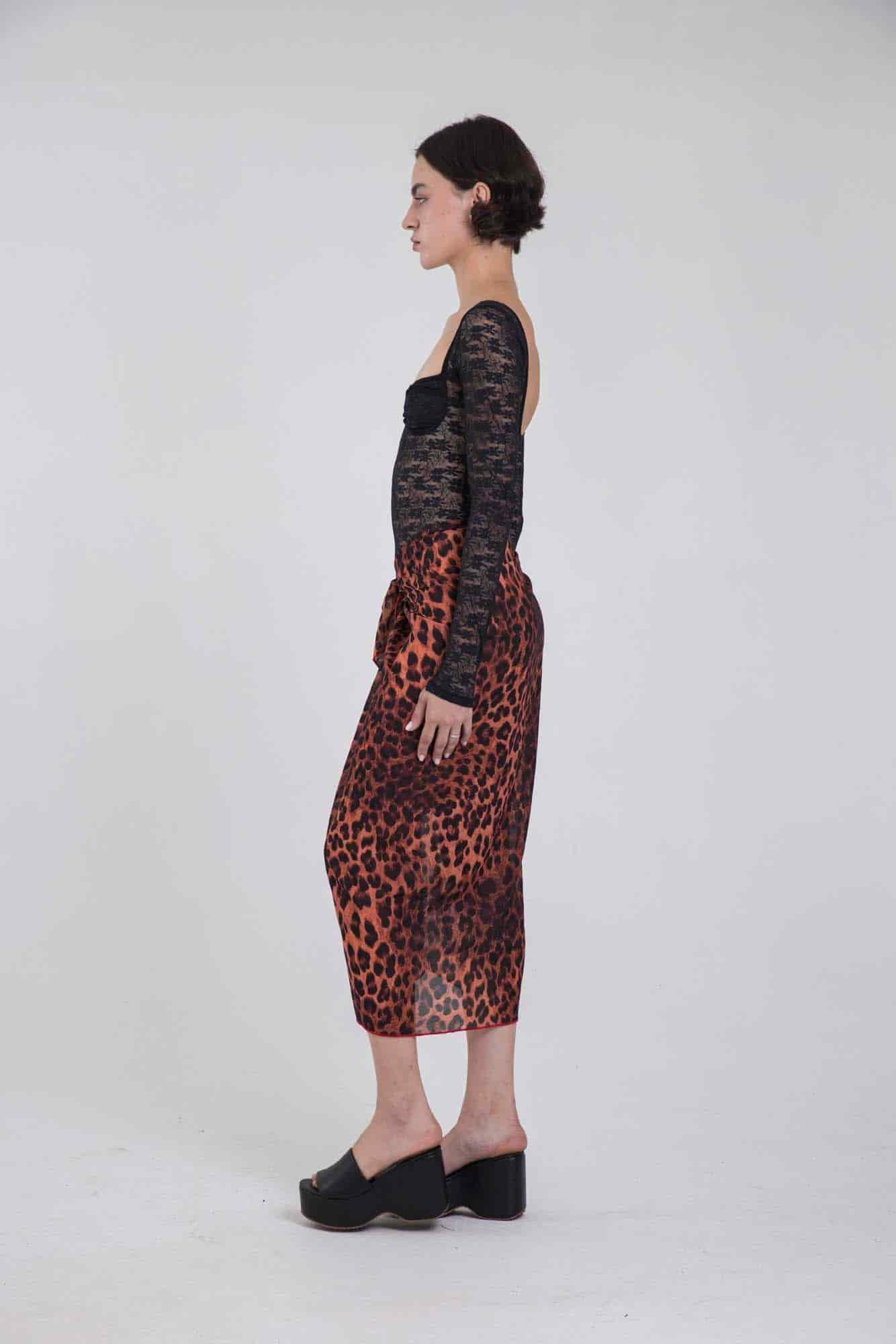LEOPARD SCARF - miniatura 4