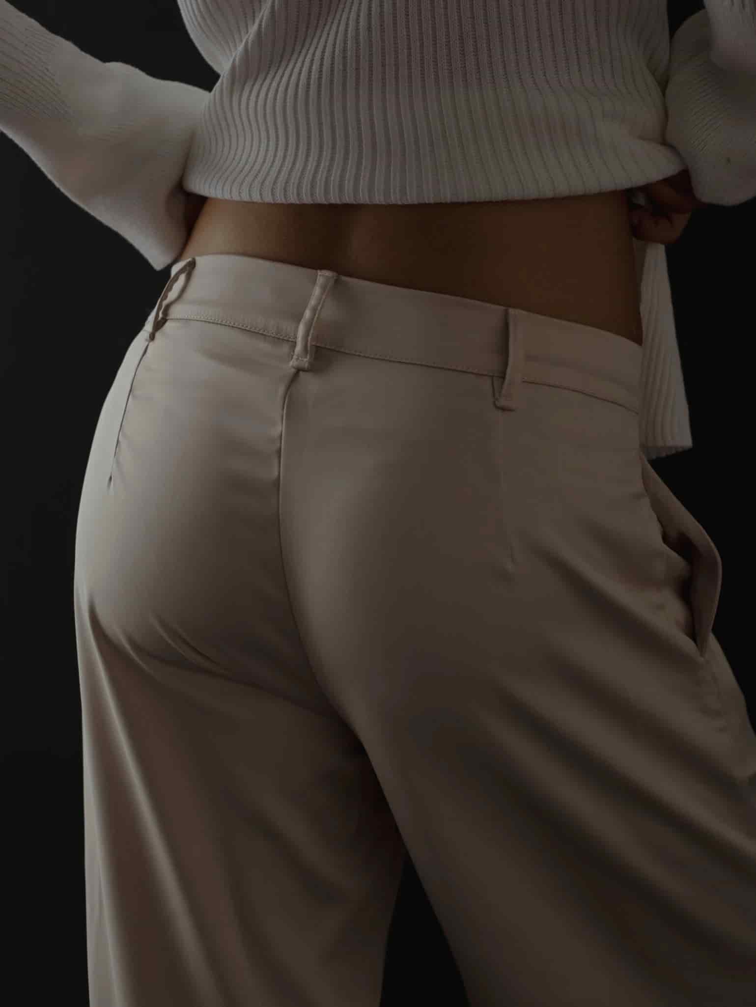 NOT SO MODEST TROUSER - SAND PEARL - miniatura 7