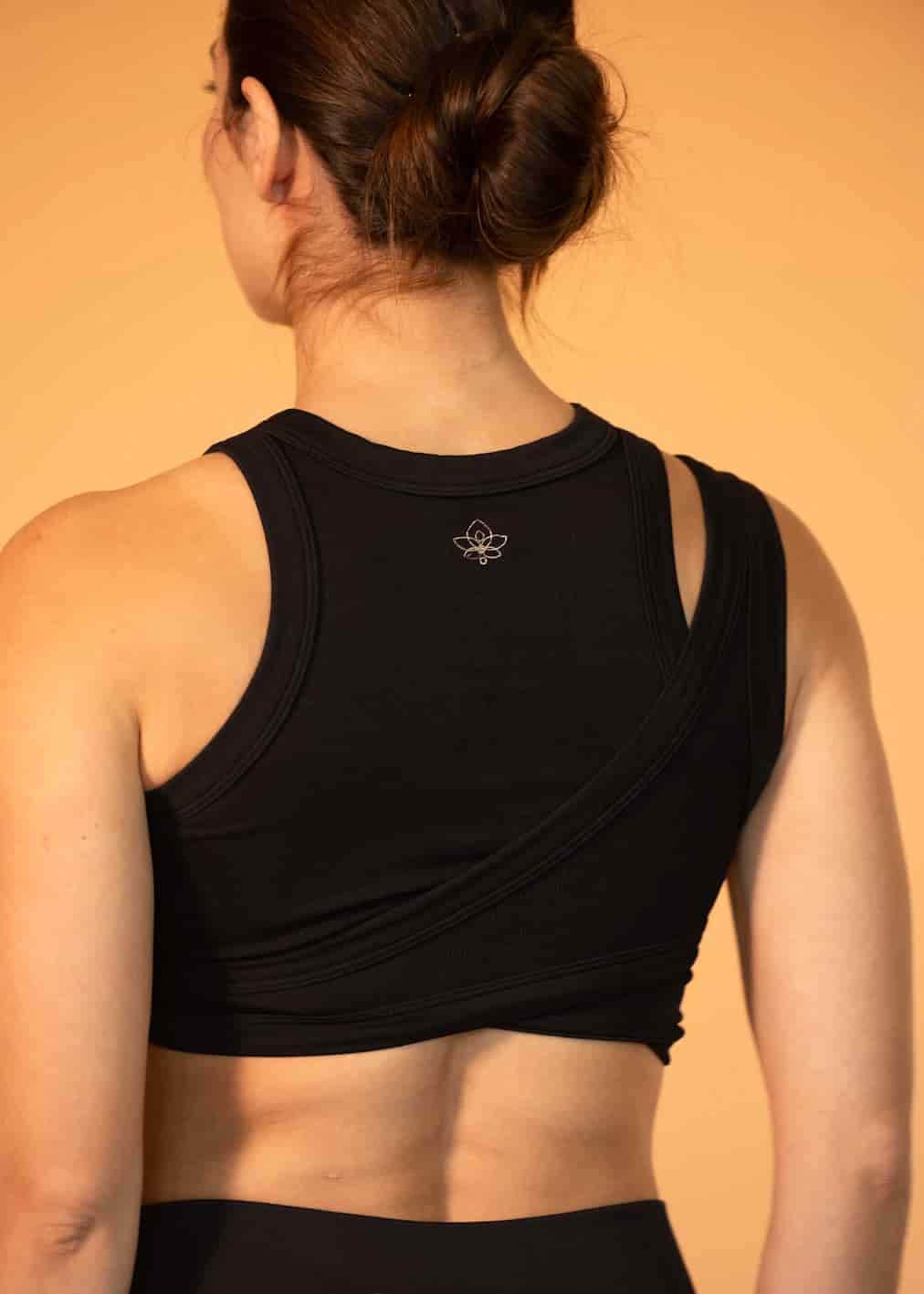 Top Marti cropped Negro - miniatura 2