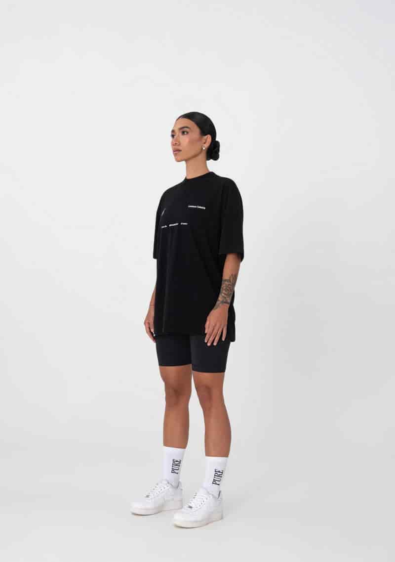 Uncontrolled black t-shirt - miniatura 8