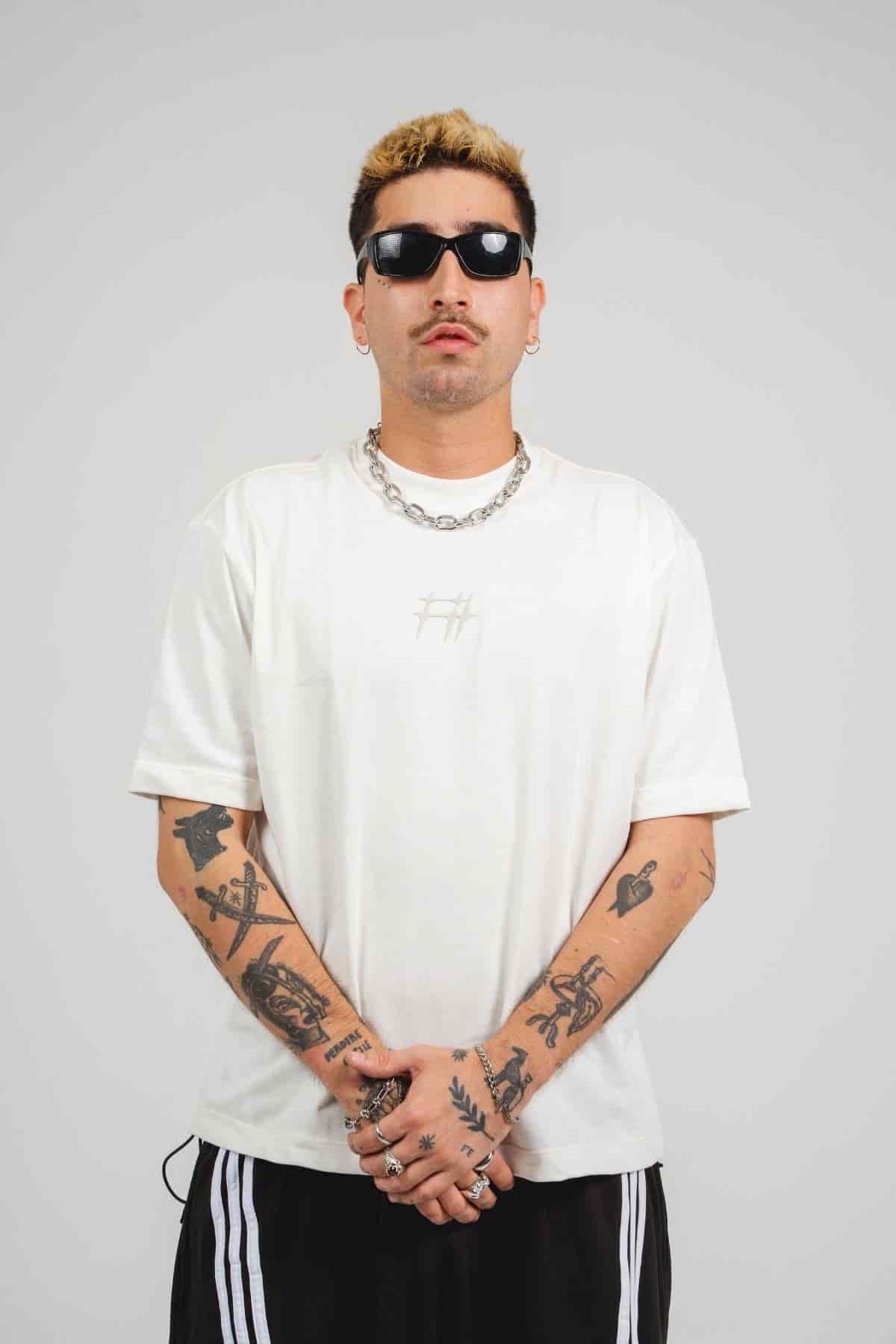 Camiseta Chill Spinas Crudo - miniatura 3