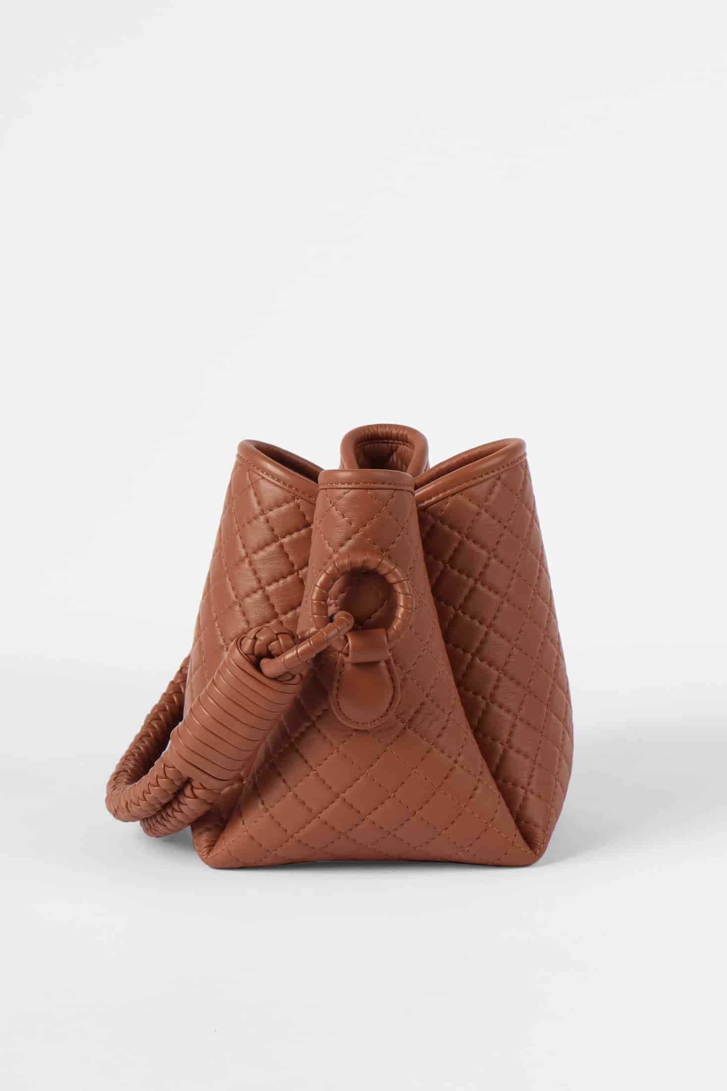 Tulip Mini Bucket Bag, Brandy - miniatura 2