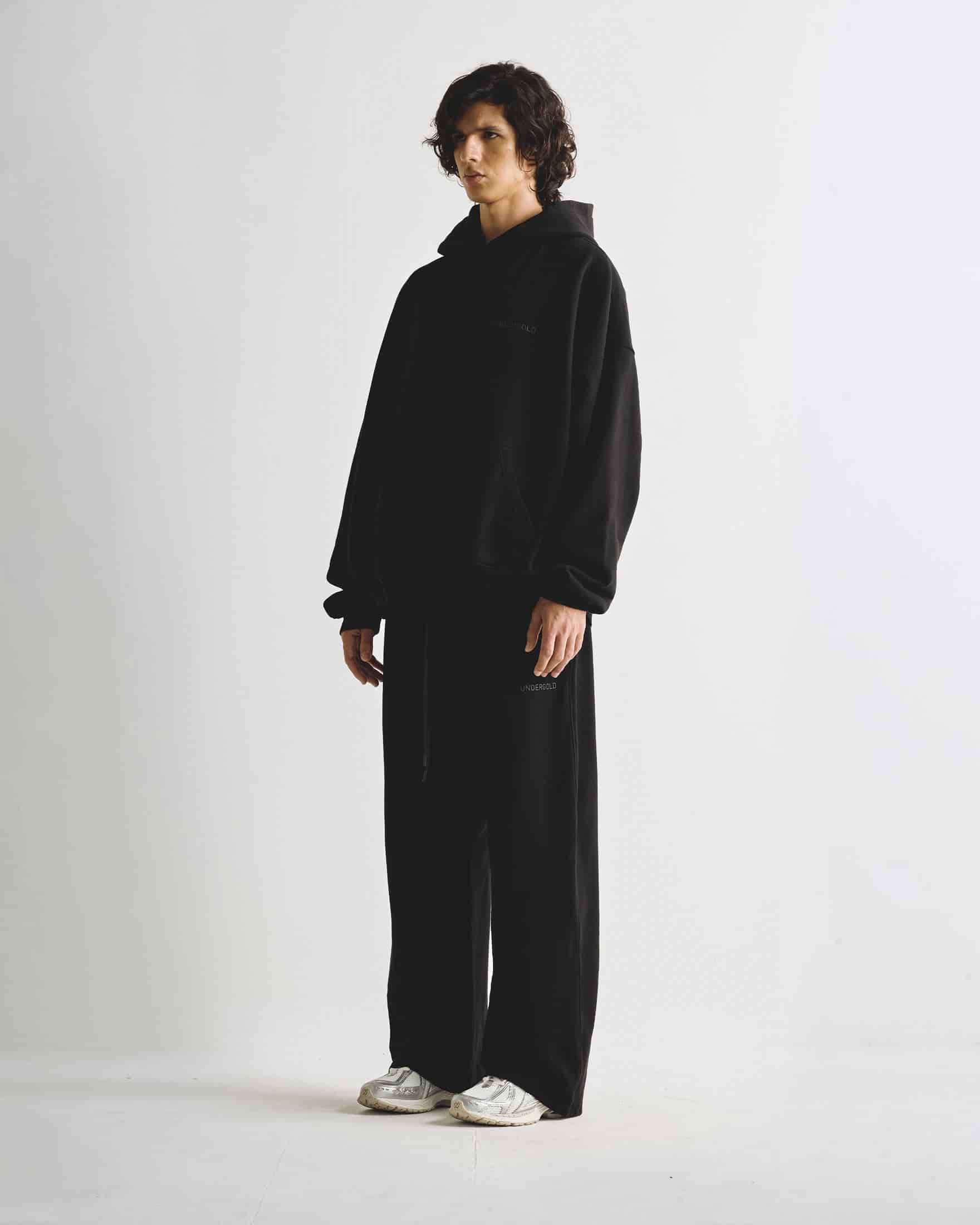 Line Logo Straightpants Black - miniatura 6