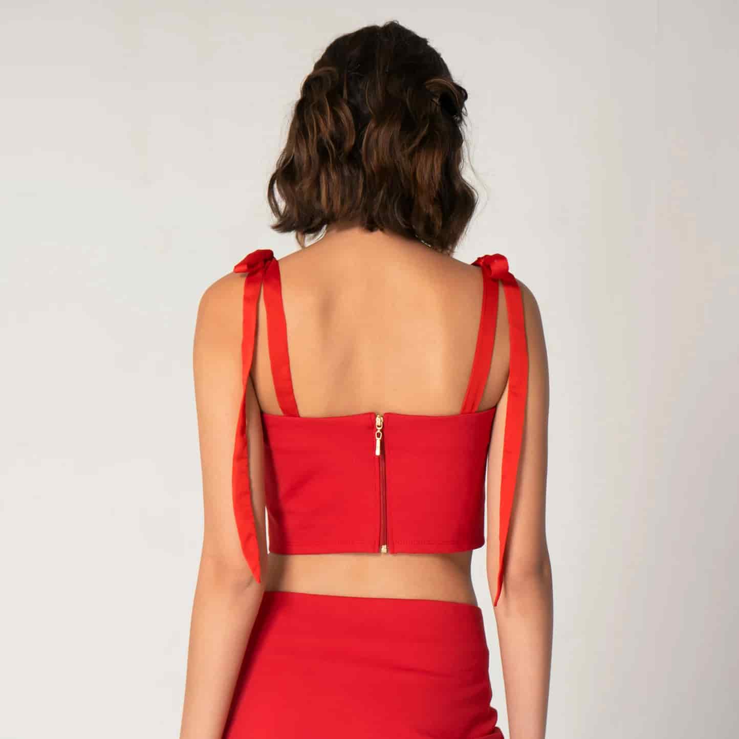Blusa Crop Top Slim Lovs - miniatura 4