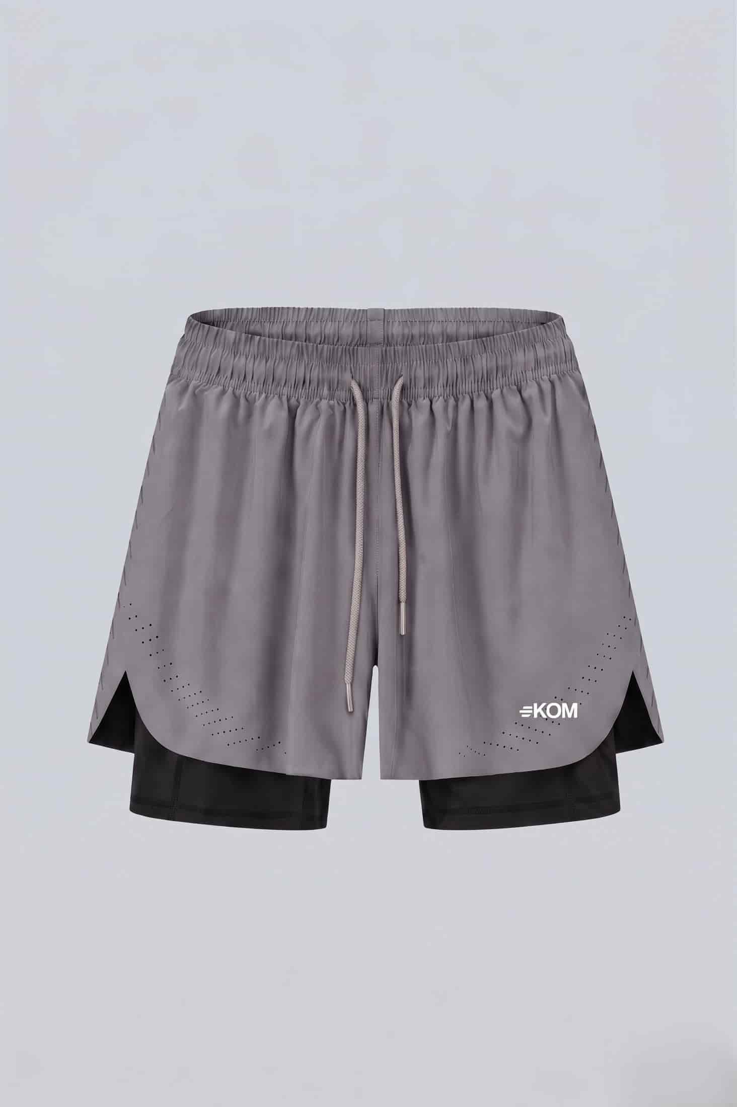Pantaloneta Running Deportiva Hombre Tour con Bóxer Interno y Bolsillo - miniatura 2