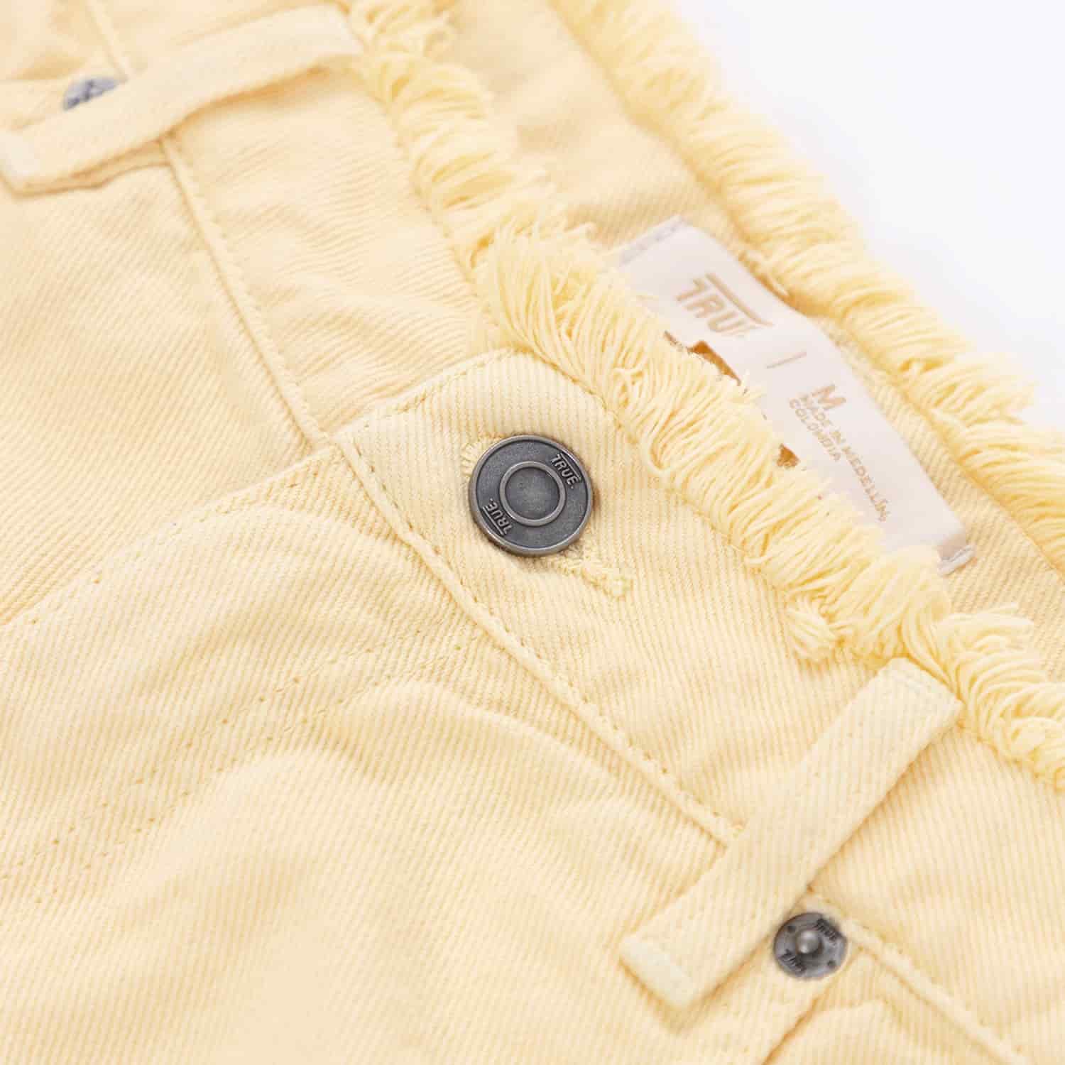 Mid-Rise Pants - Butter Yellow - miniatura 6