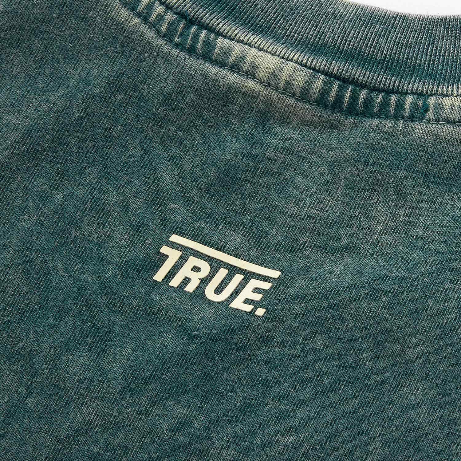 Oversized Washed T- Shirt - Pine Green - miniatura 4