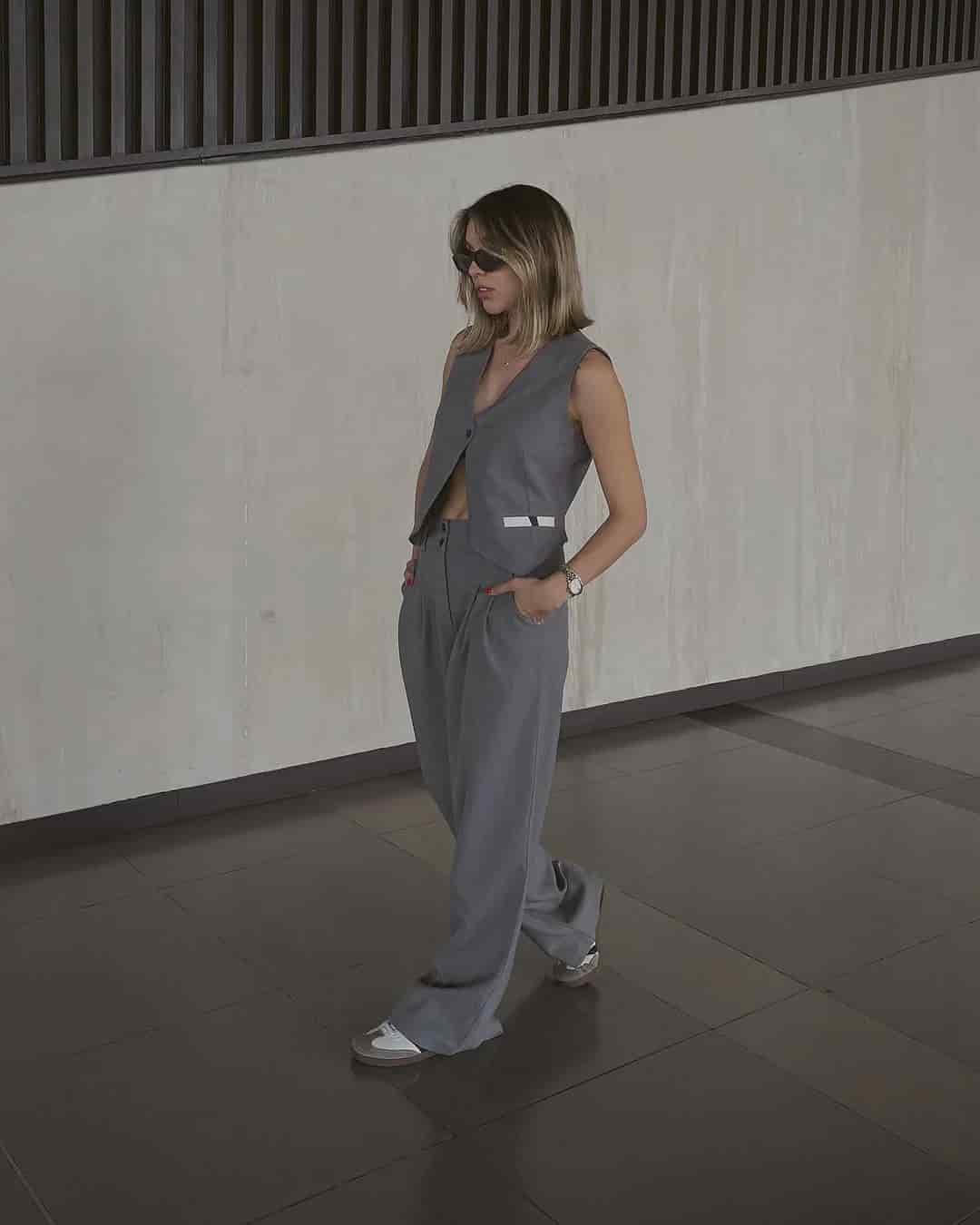 Chaleco Latino Vest Gray - miniatura 7