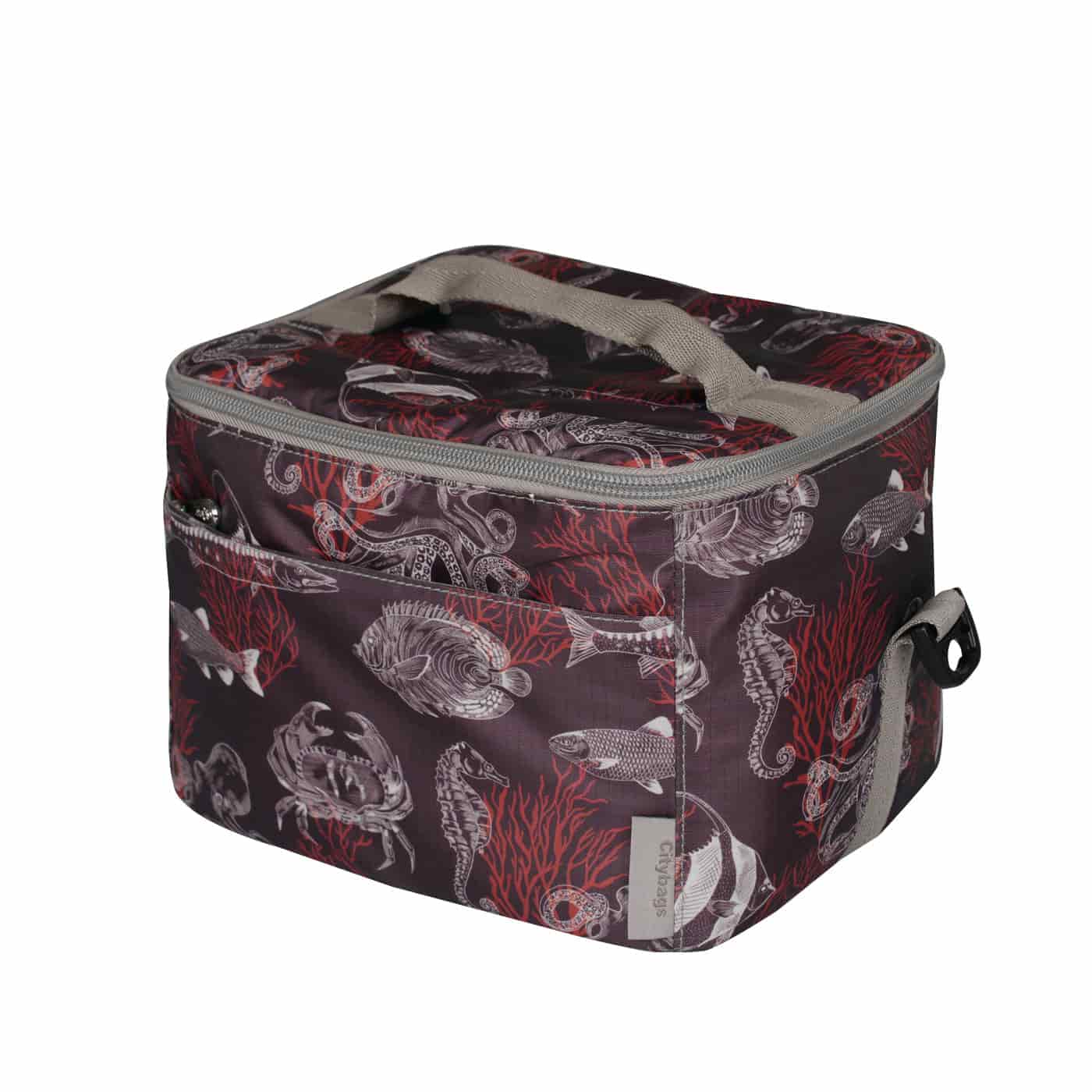 Lonchera Clasica Ultra Citybags Estampado Coral - miniatura 1