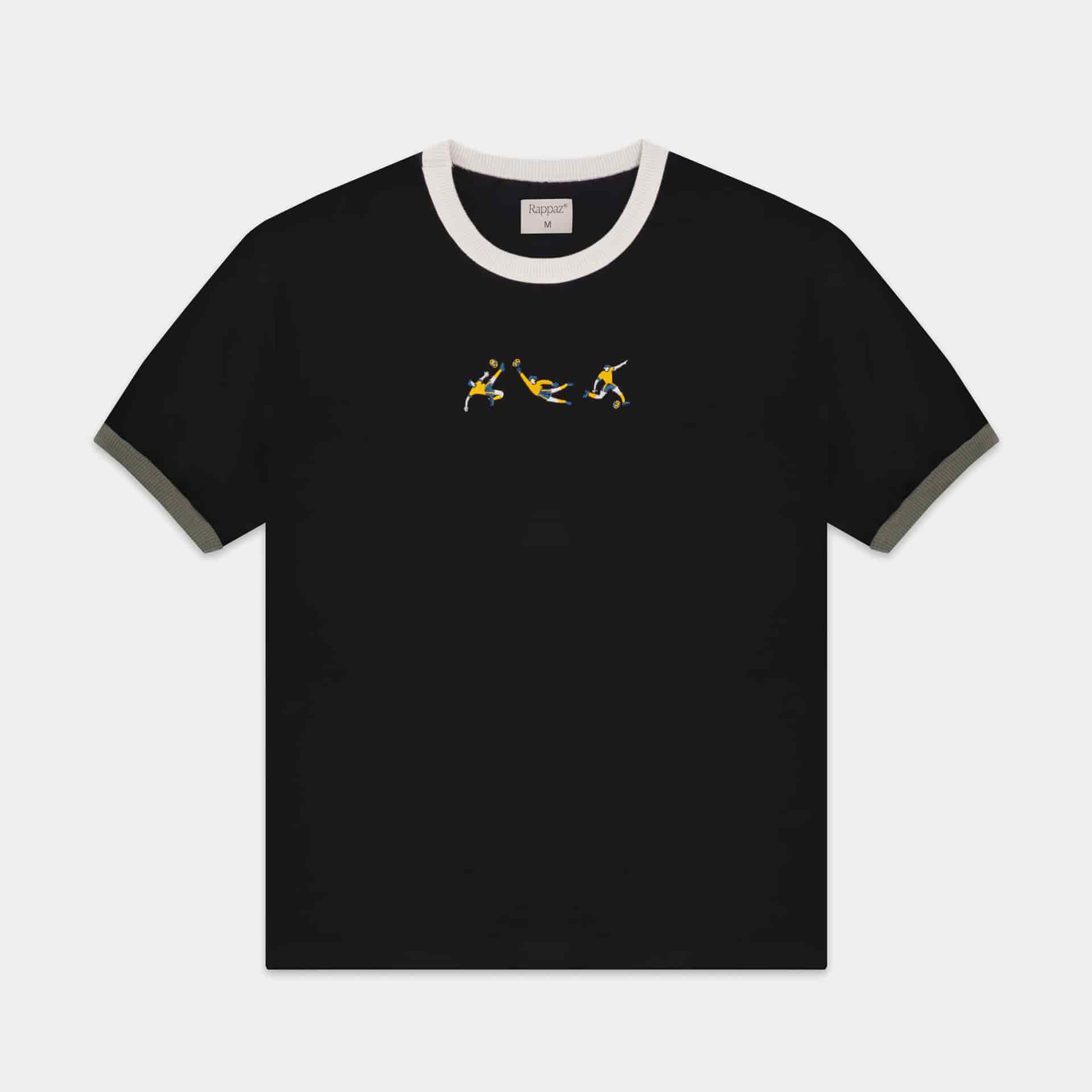 Gol Ringer Tee Negro - miniatura 1