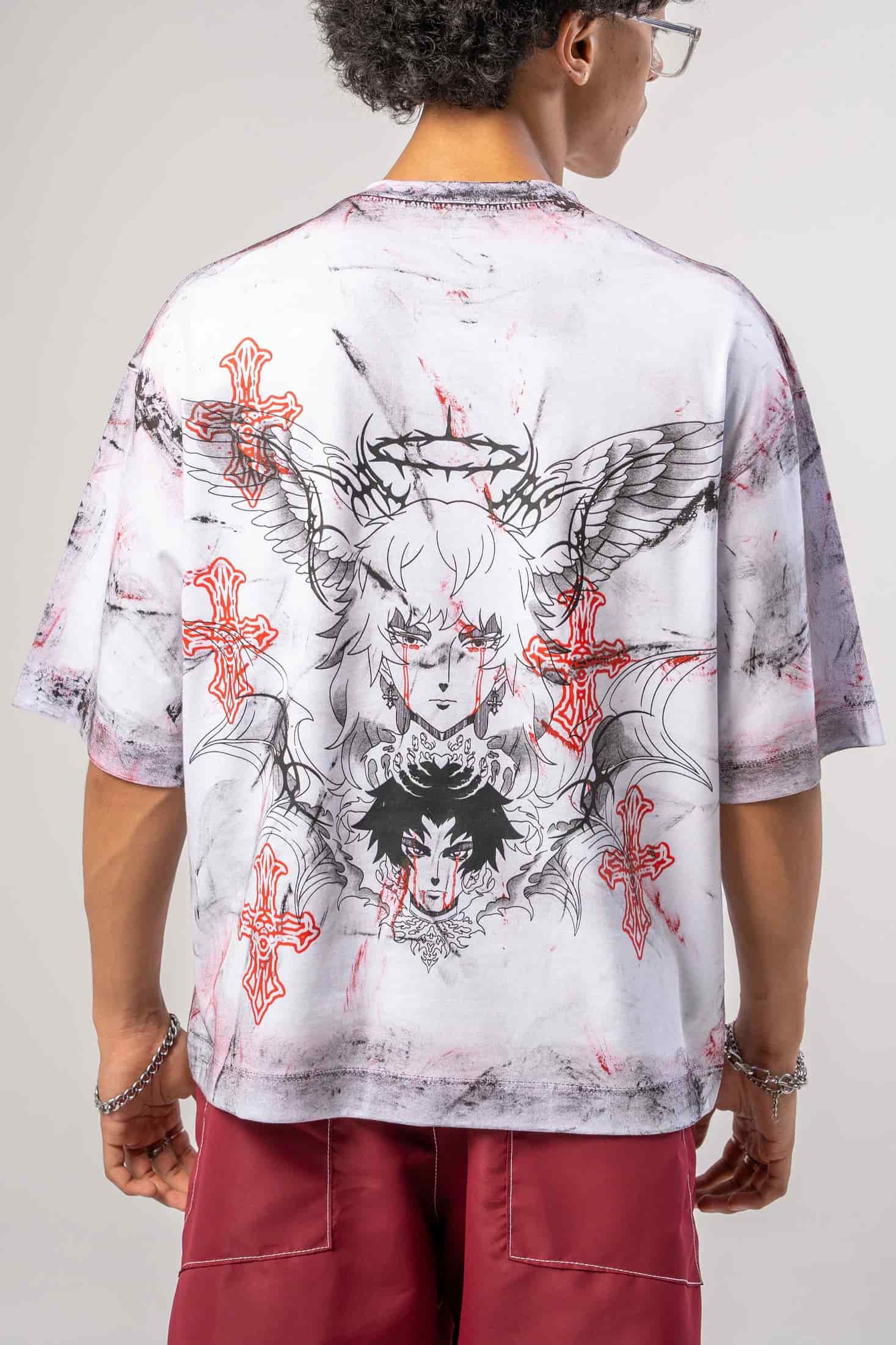 Camiseta Distressed Cry baby - miniatura 3