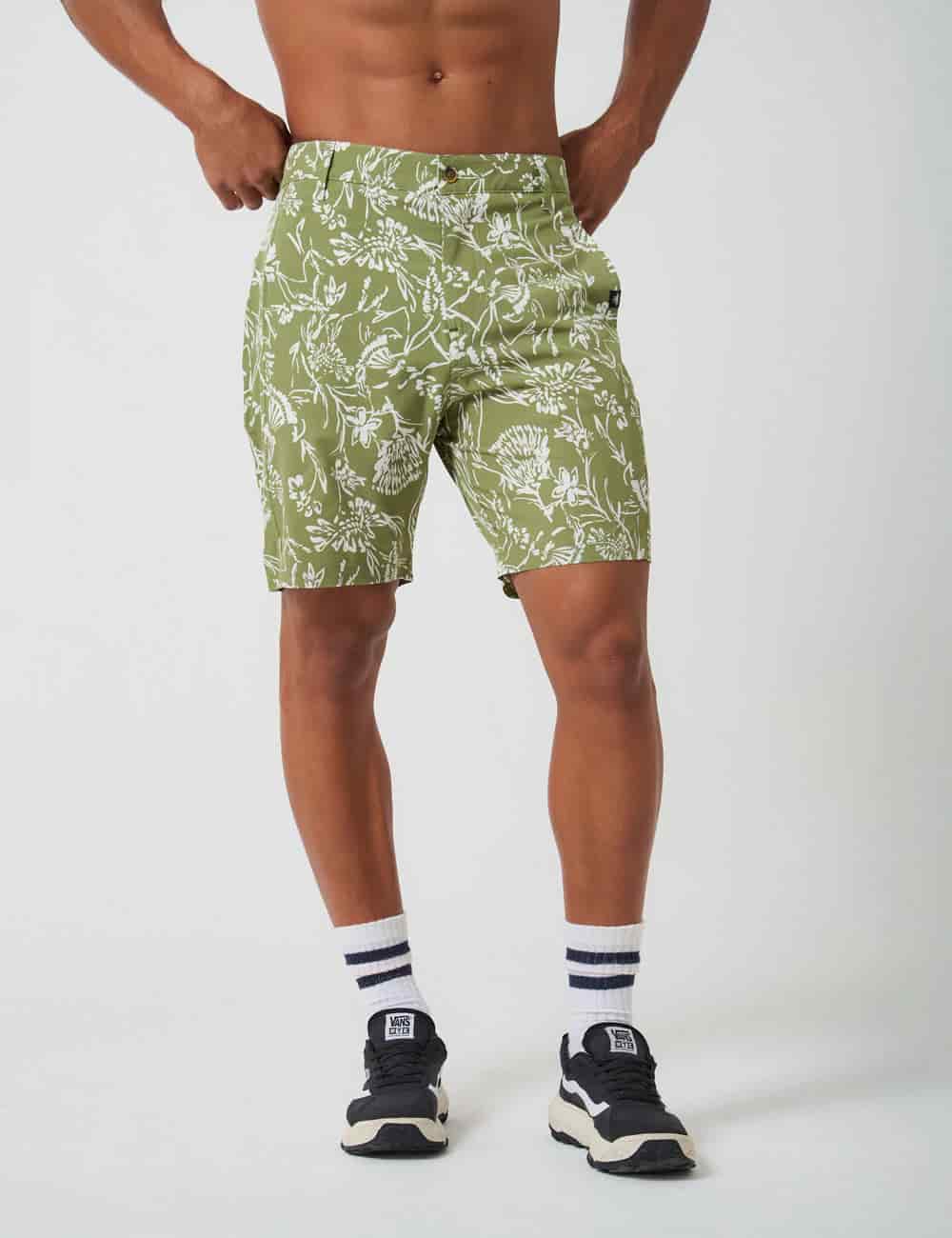 Recess Short 18" Verde + beige Hombre - miniatura 4
