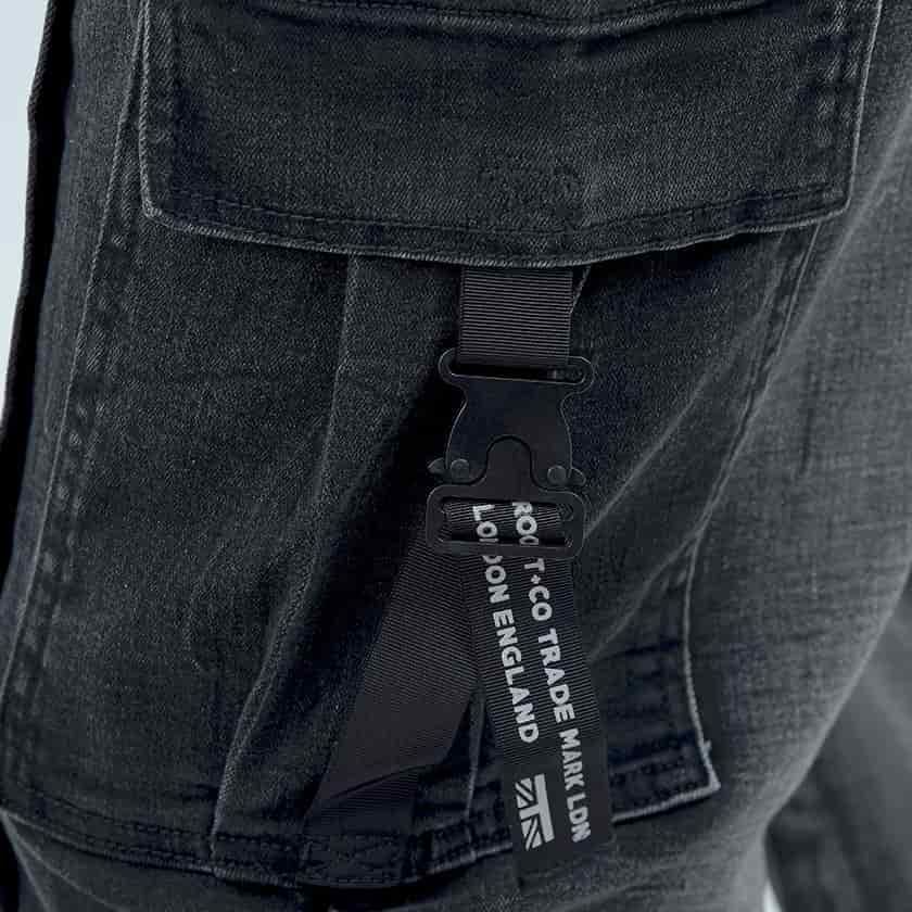 Pantalón Cargo Gris - miniatura 8