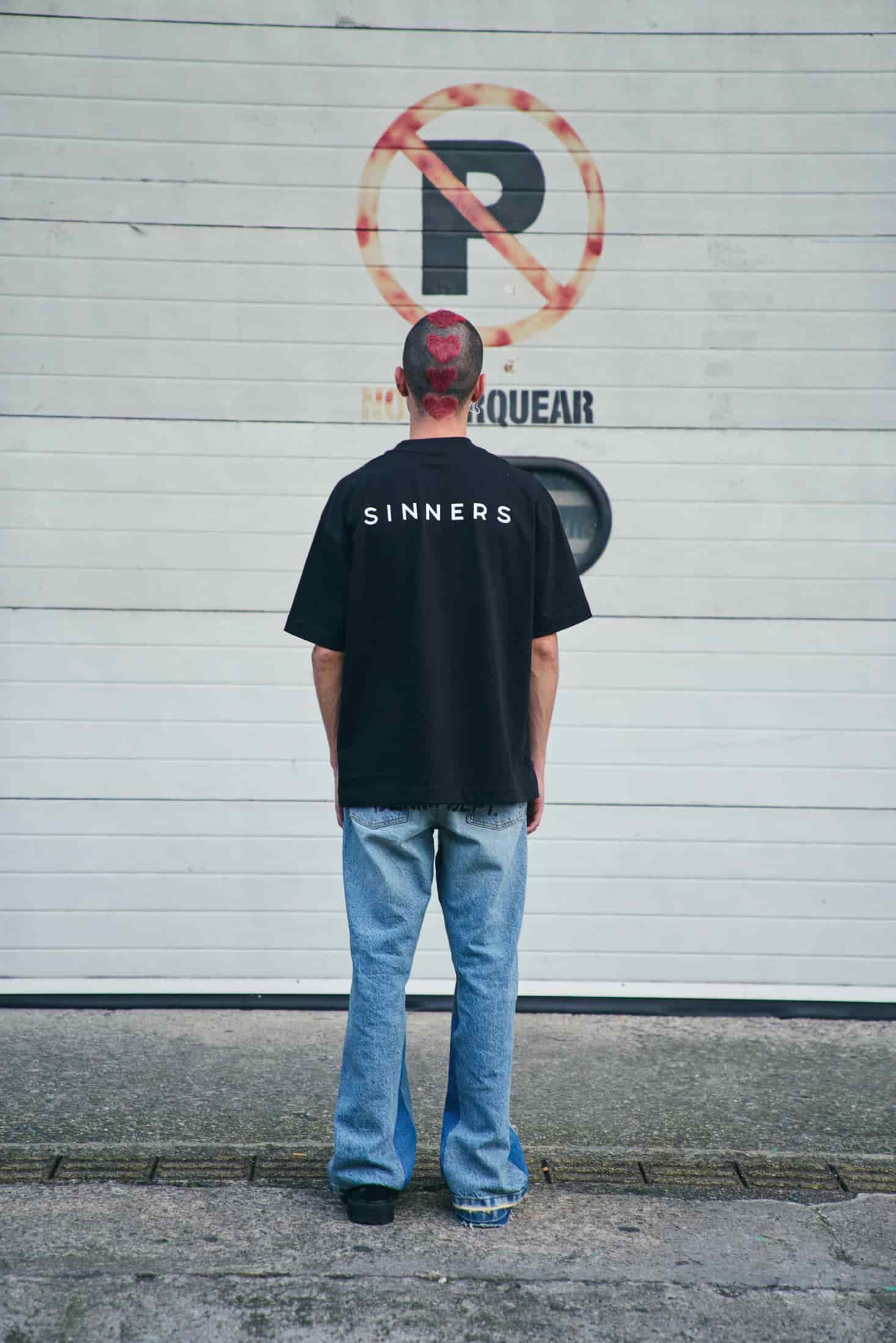 SINNERS LOGO WHITE T-SHIRT - miniatura 12