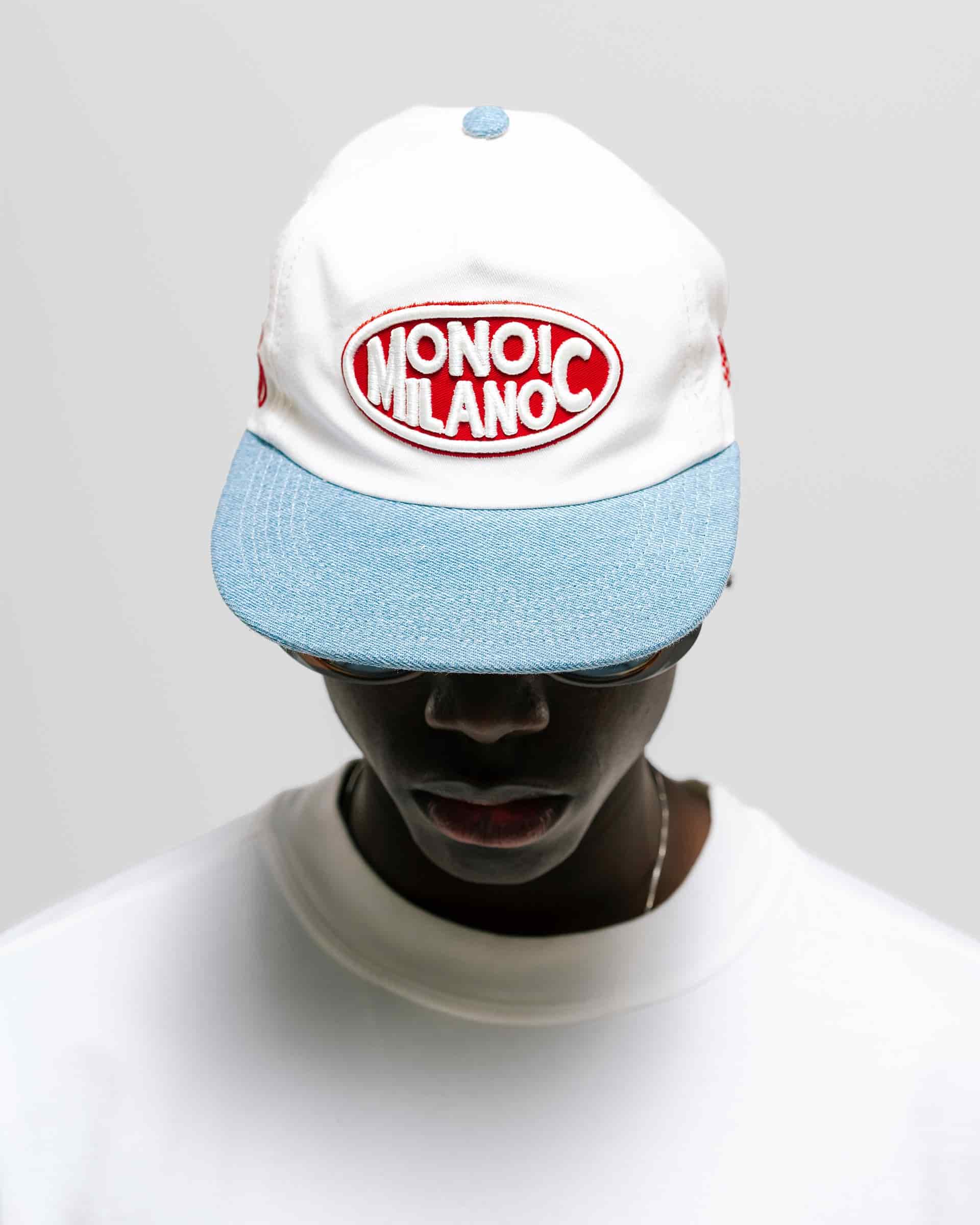 Gorra Milano - Crema y Denim - miniatura 1