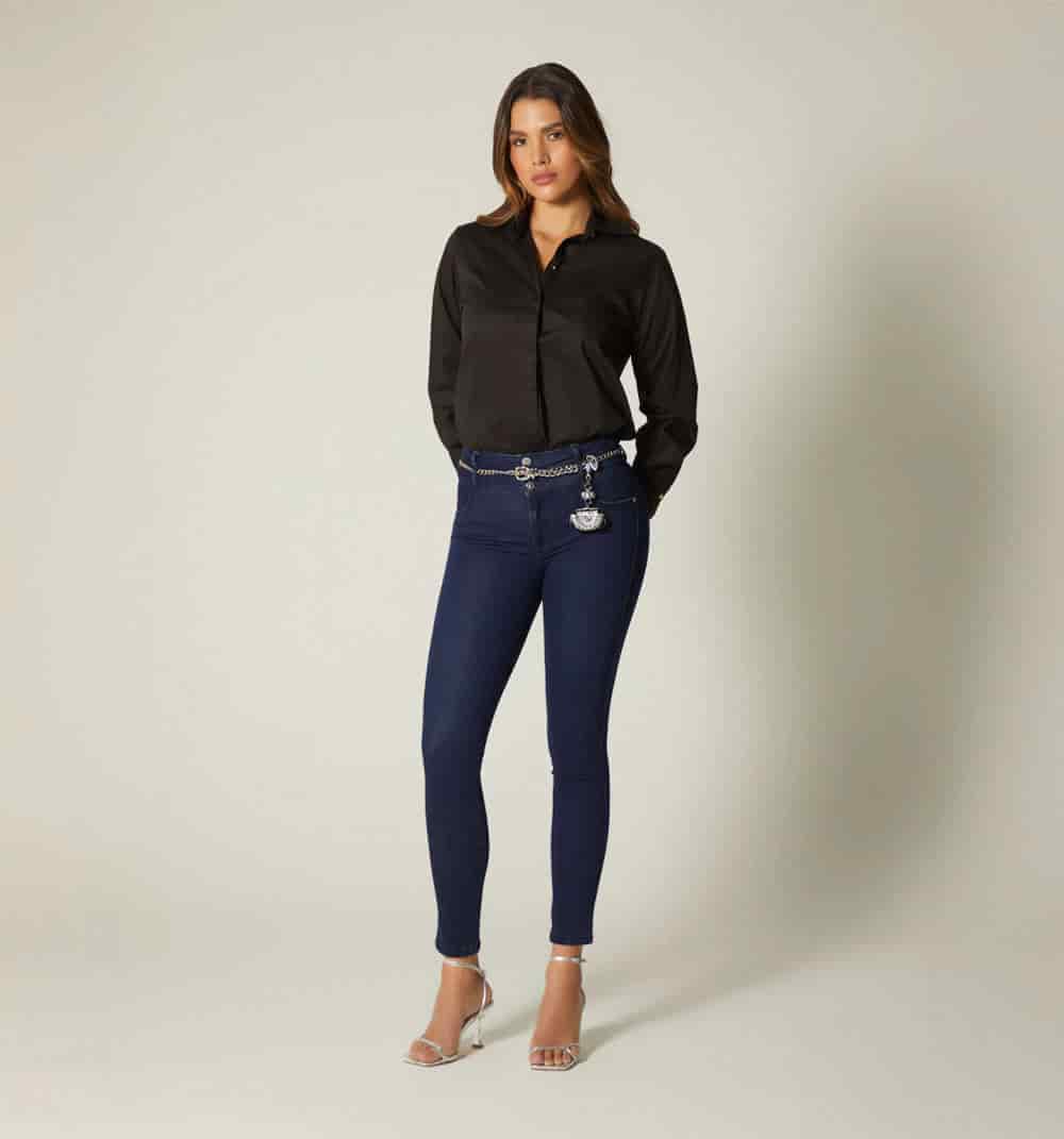 Blusa camisera manga larga - miniatura 6
