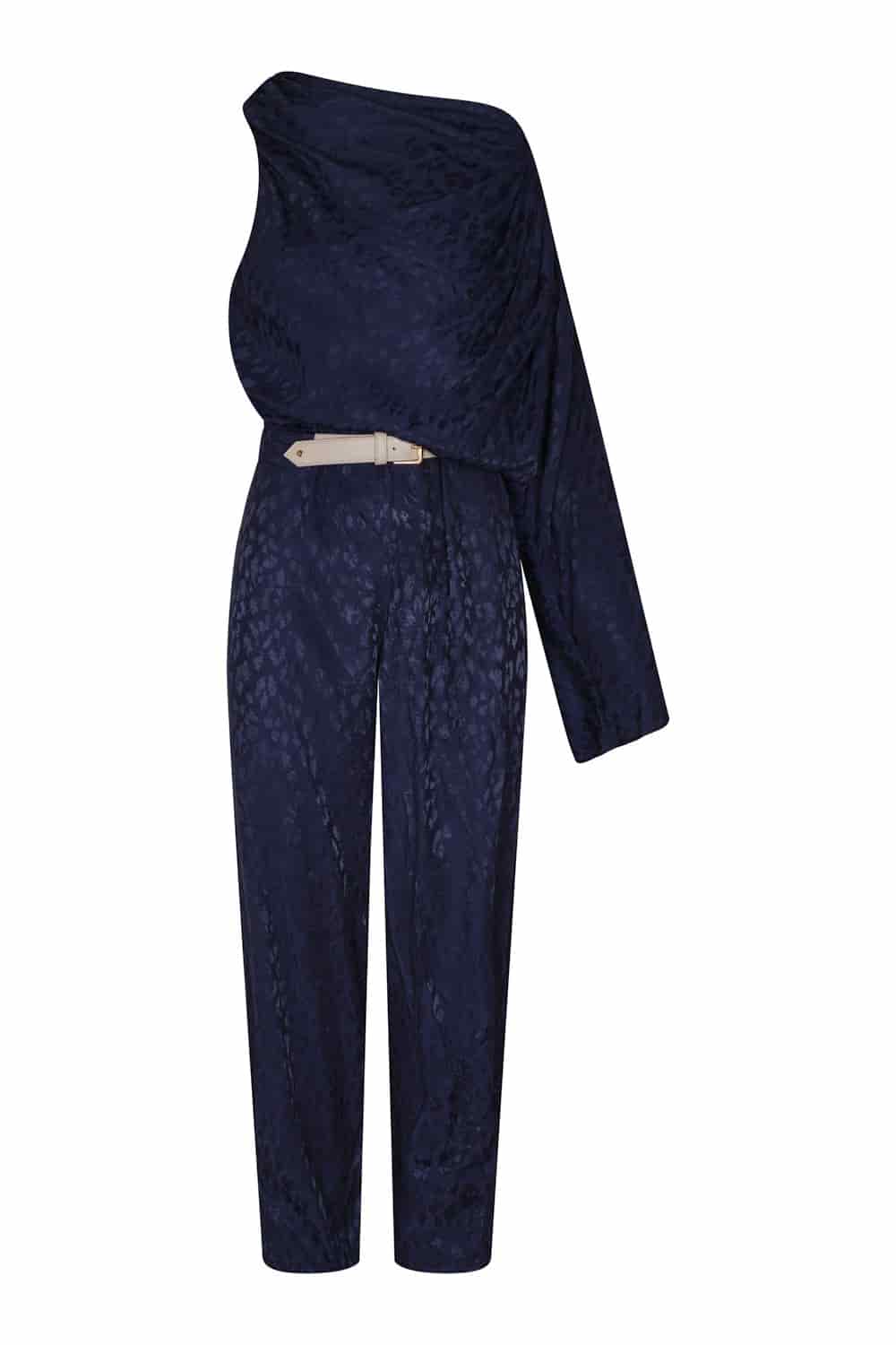 Enterizo tierra umbria azul navy - miniatura 2