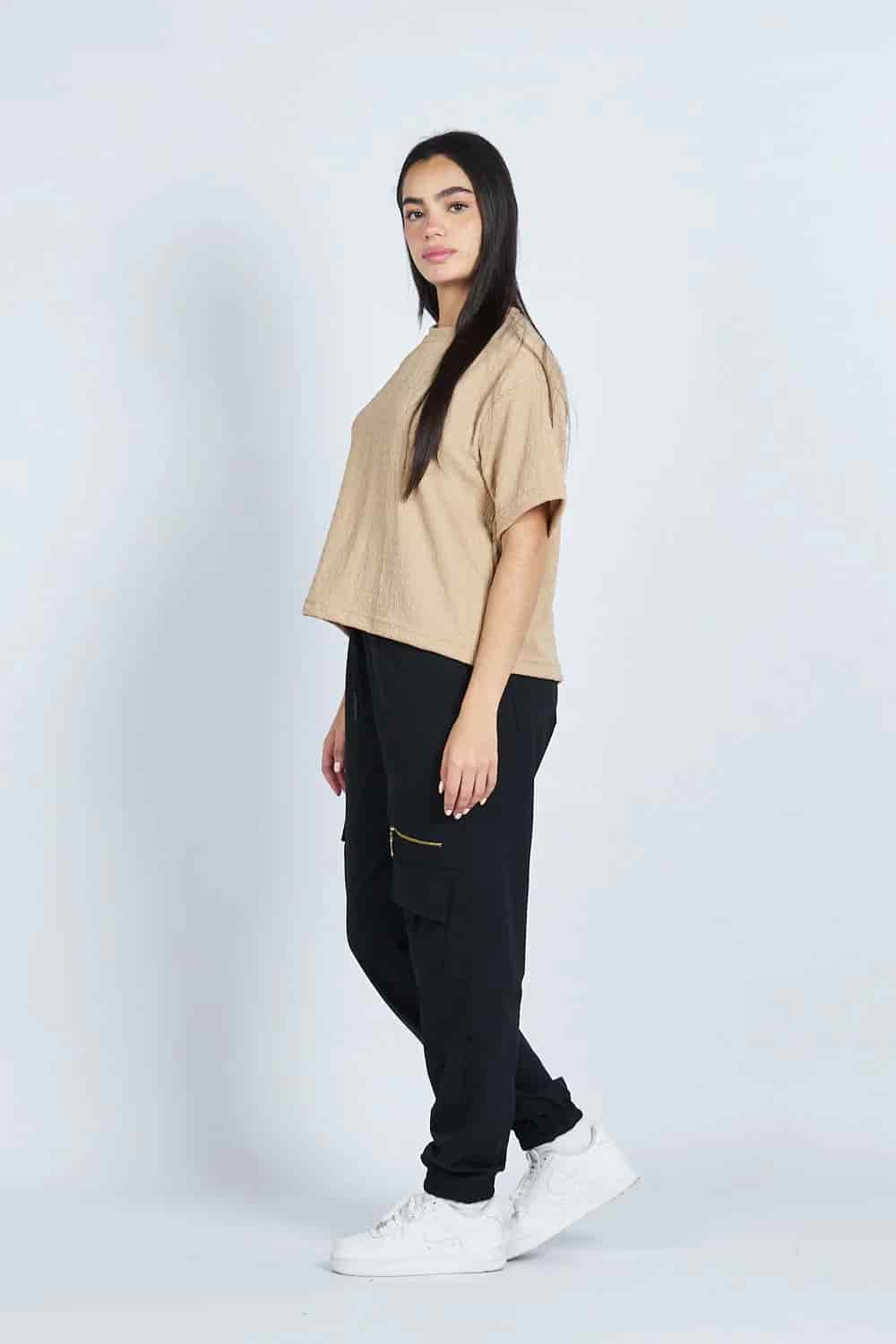 Camiseta oversize textura ARENA | Drop 03 | - miniatura 2