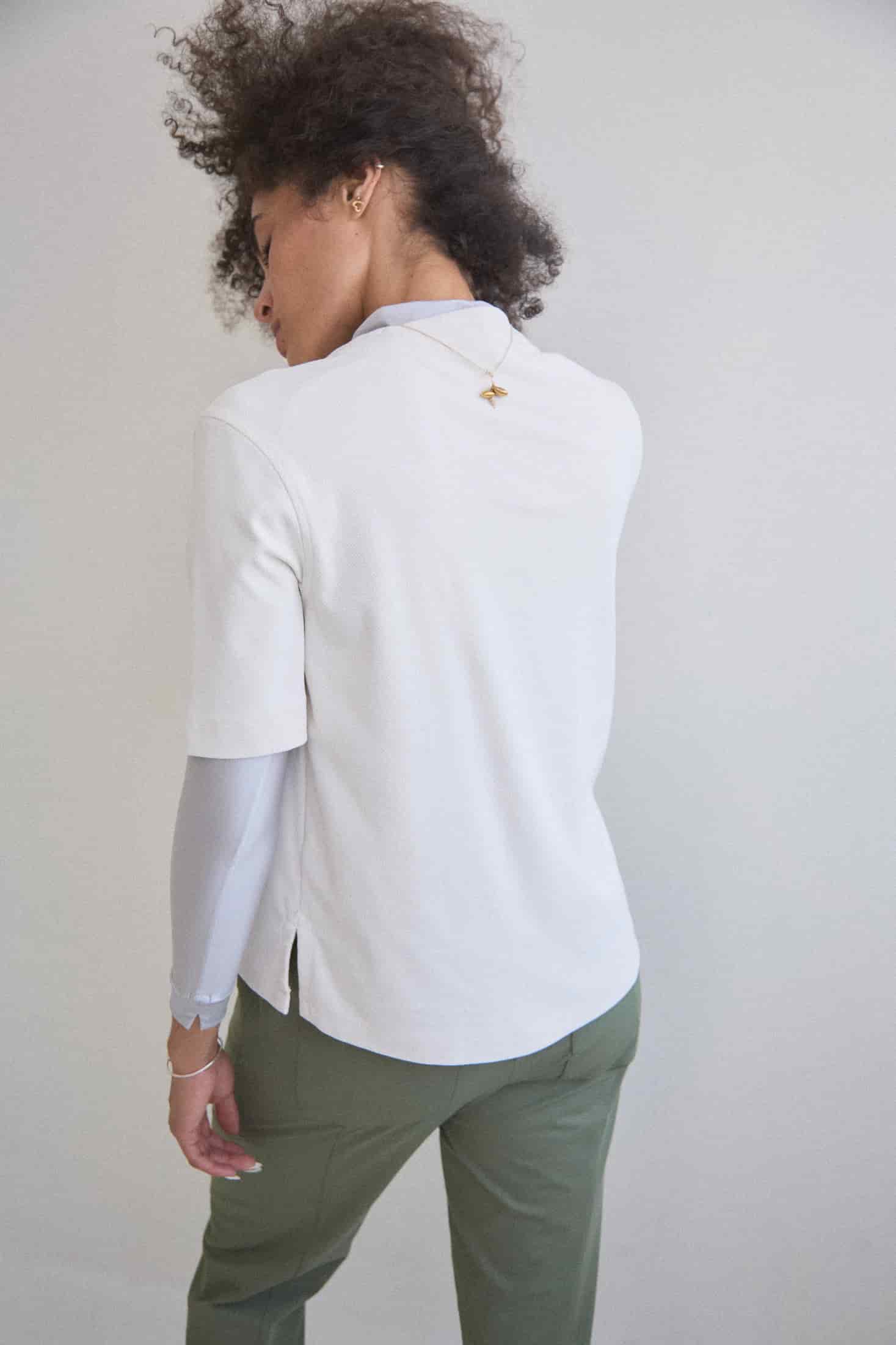 Camiseta Tech UV50+ Marfil RADIANTE - miniatura 3