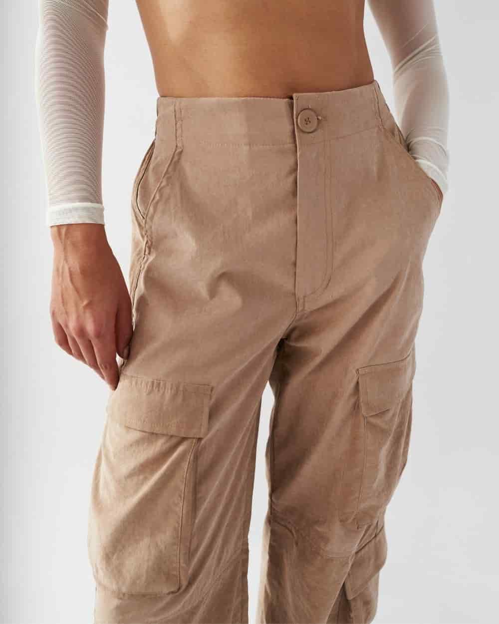 COFFEE PARACHUTE PANTS - miniatura 5