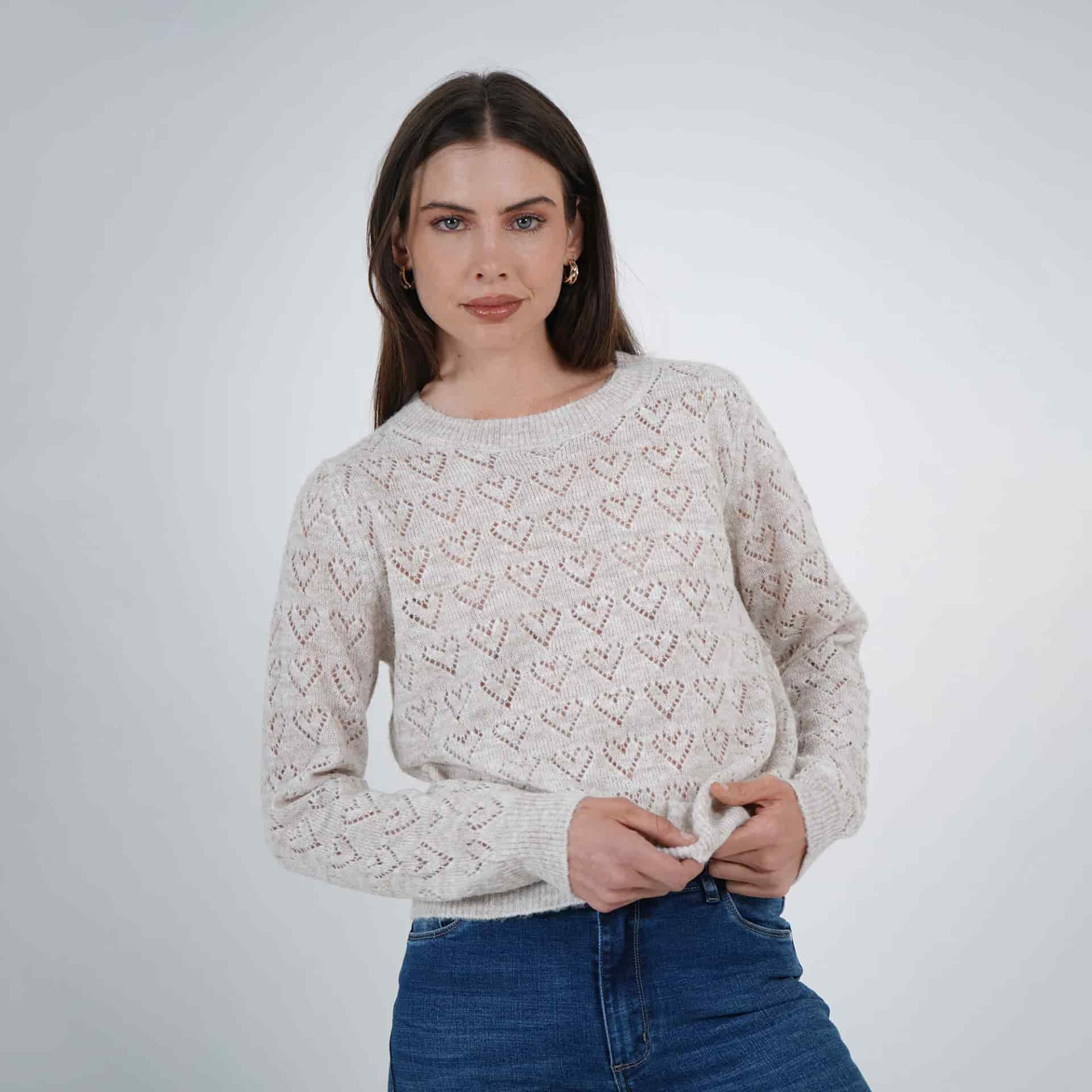 Sweater Cuello Redondo Manga Larga - miniatura 8