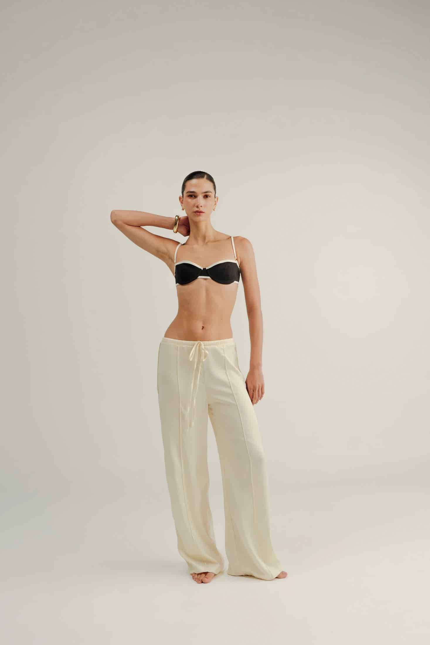 PANTALÓN CARIÑO MIO - IVORY - miniatura 1