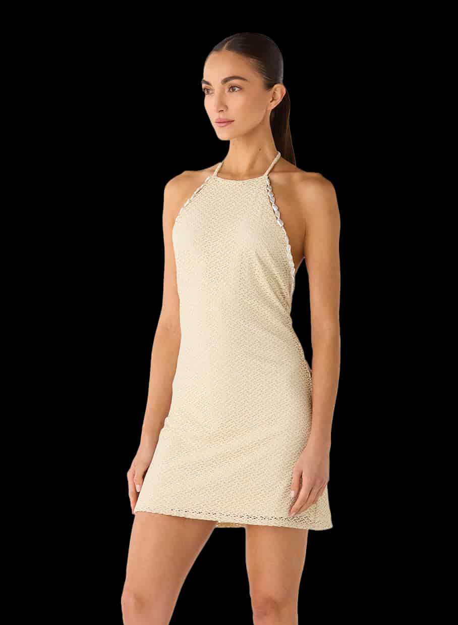 Vestido Corto Alani Nilo Ivory - miniatura 1