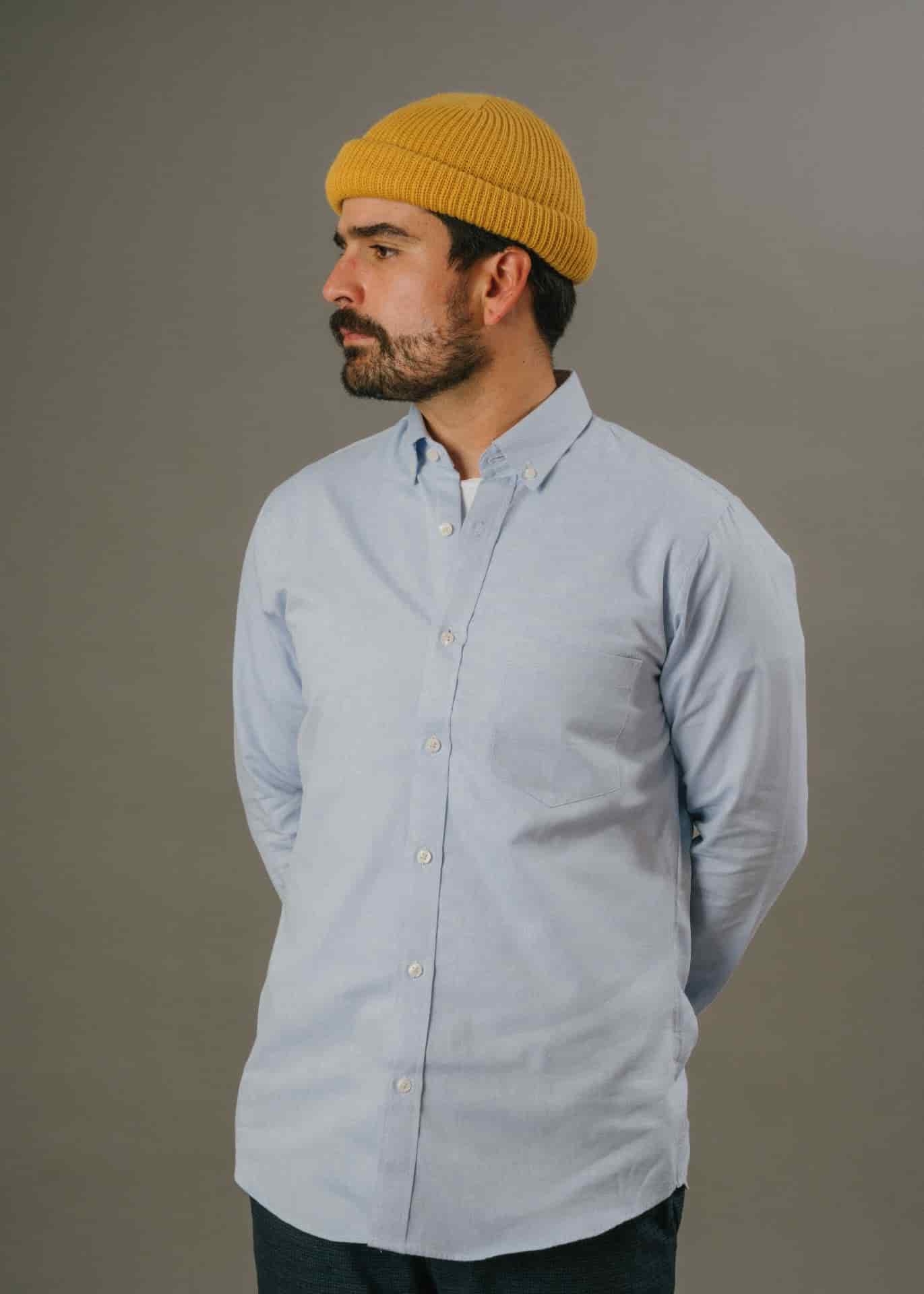 Camisa Siena Azul Claro - miniatura 1