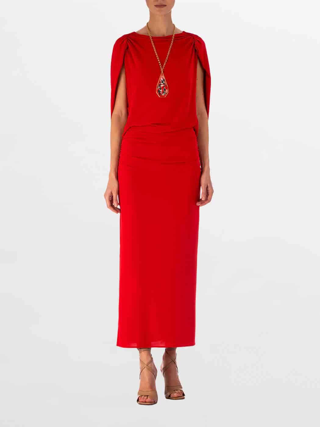 Vestido Harriet Rouge - miniatura 2