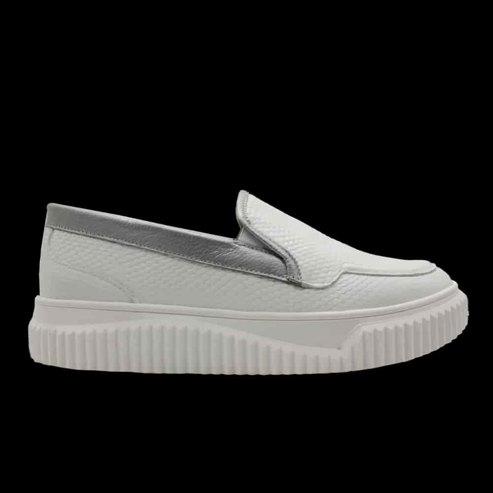 "Barcelona" Slip-on En cuero - miniatura 3