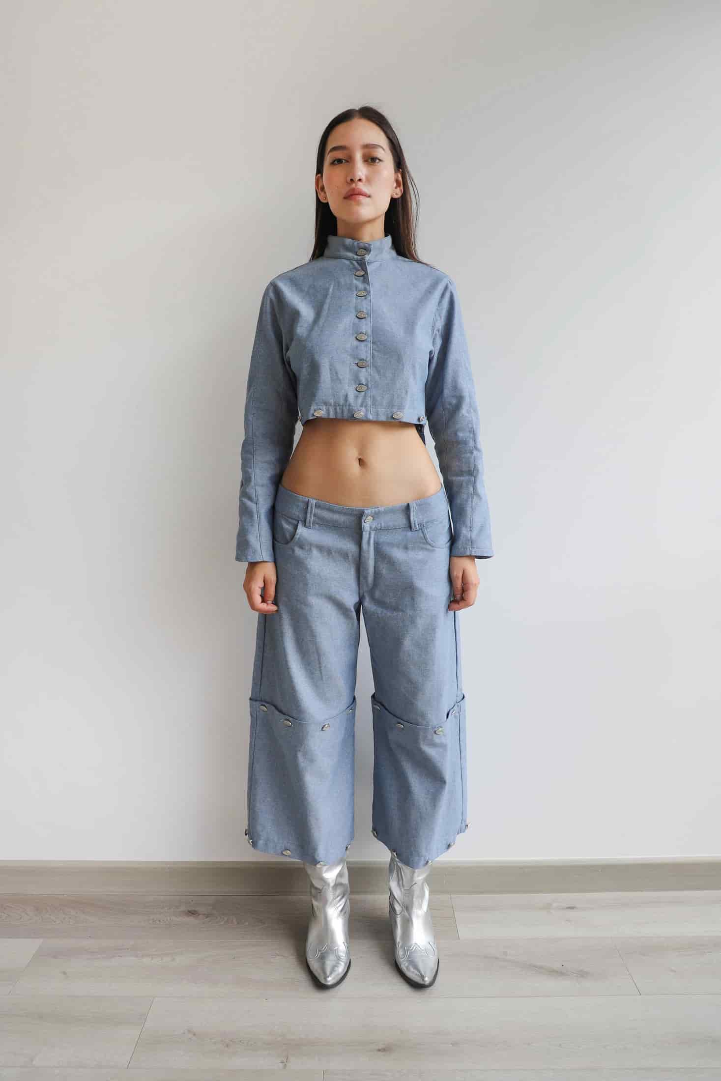Alma Jacket - Blue - miniatura 5