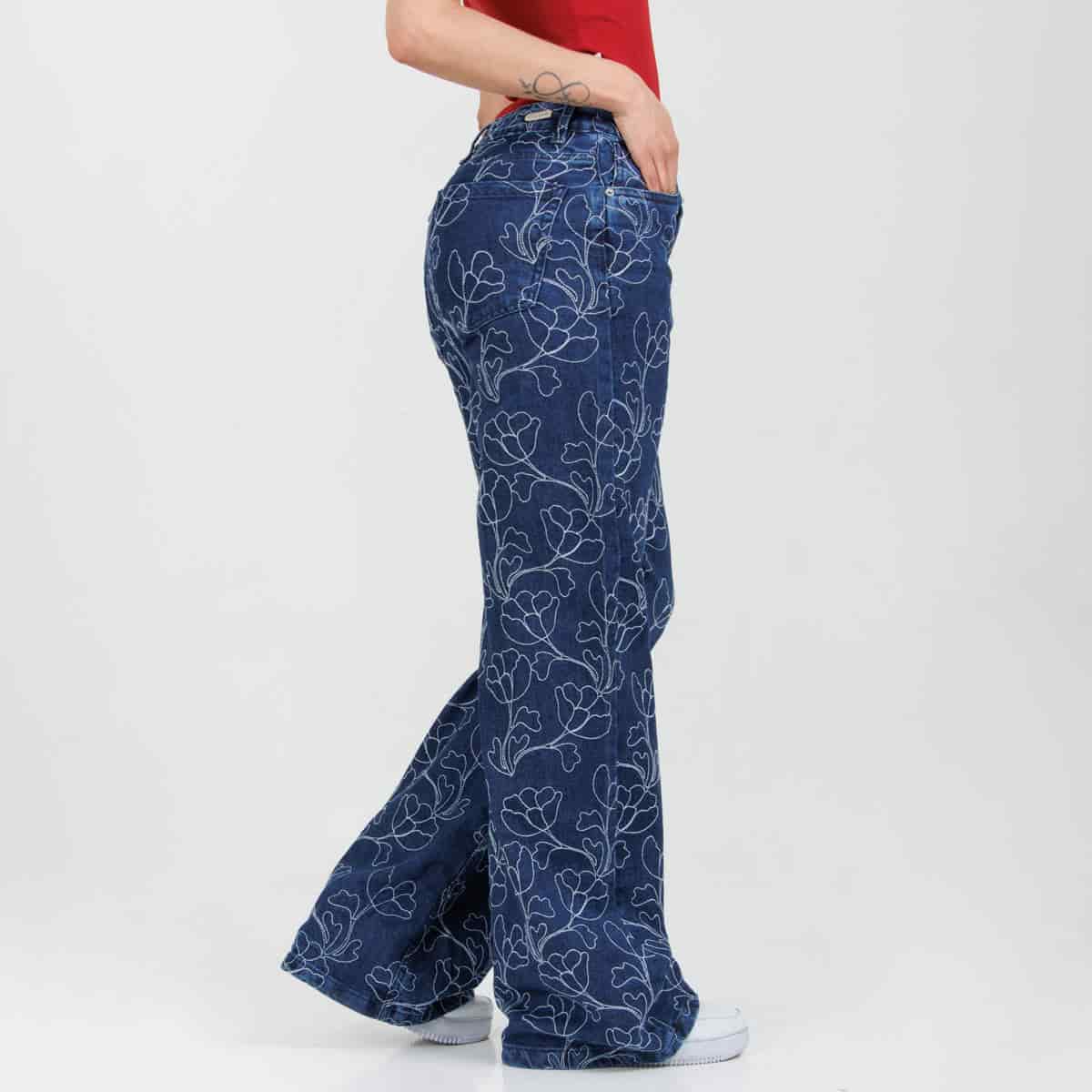 Jean Axspen Wide Leg  Ax-3068 - miniatura 2