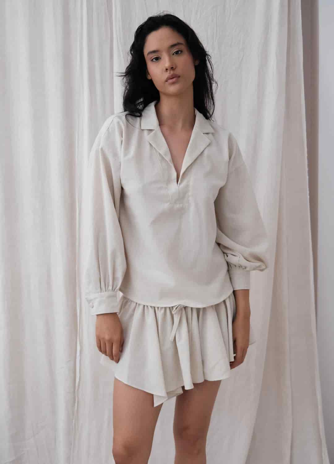 Camisera Celia Arena - miniatura 1