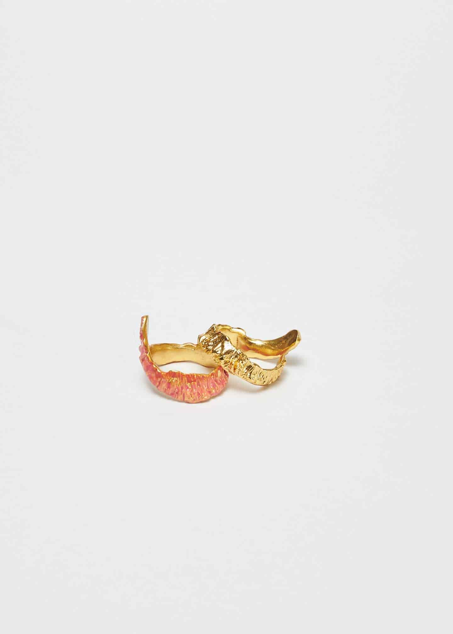 Set de anillos puesta de sol - miniatura 1