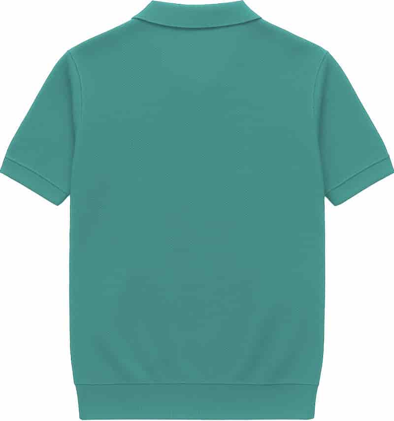 POLO DE PUNTO BOTONES MENTA - miniatura 3