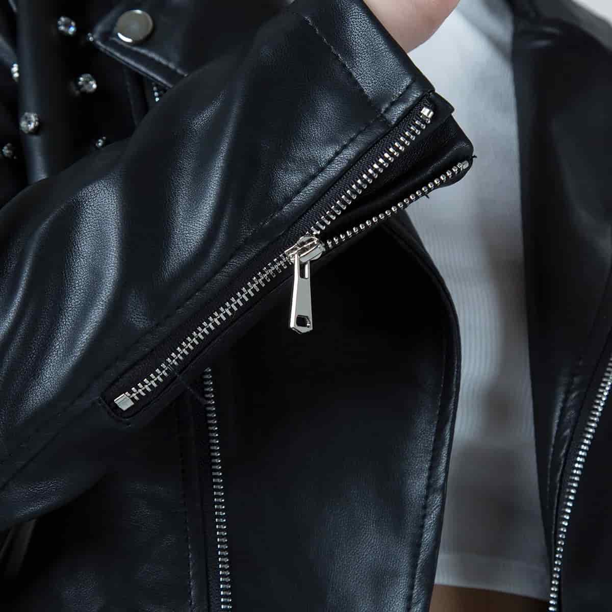 Chaqueta Sintetica Biker Crystal - miniatura 28
