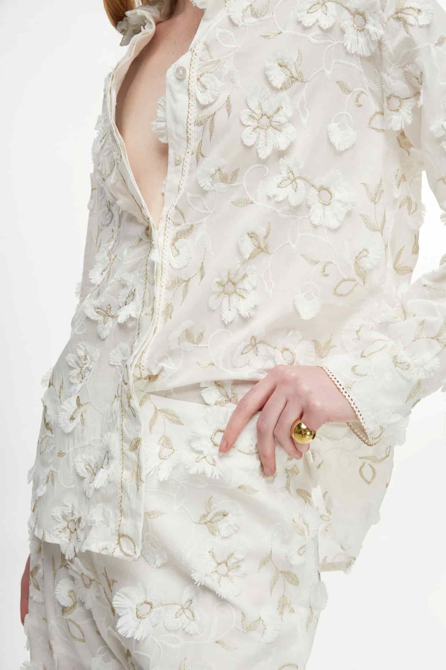 FIORA SHIRT WHITE - miniatura 3