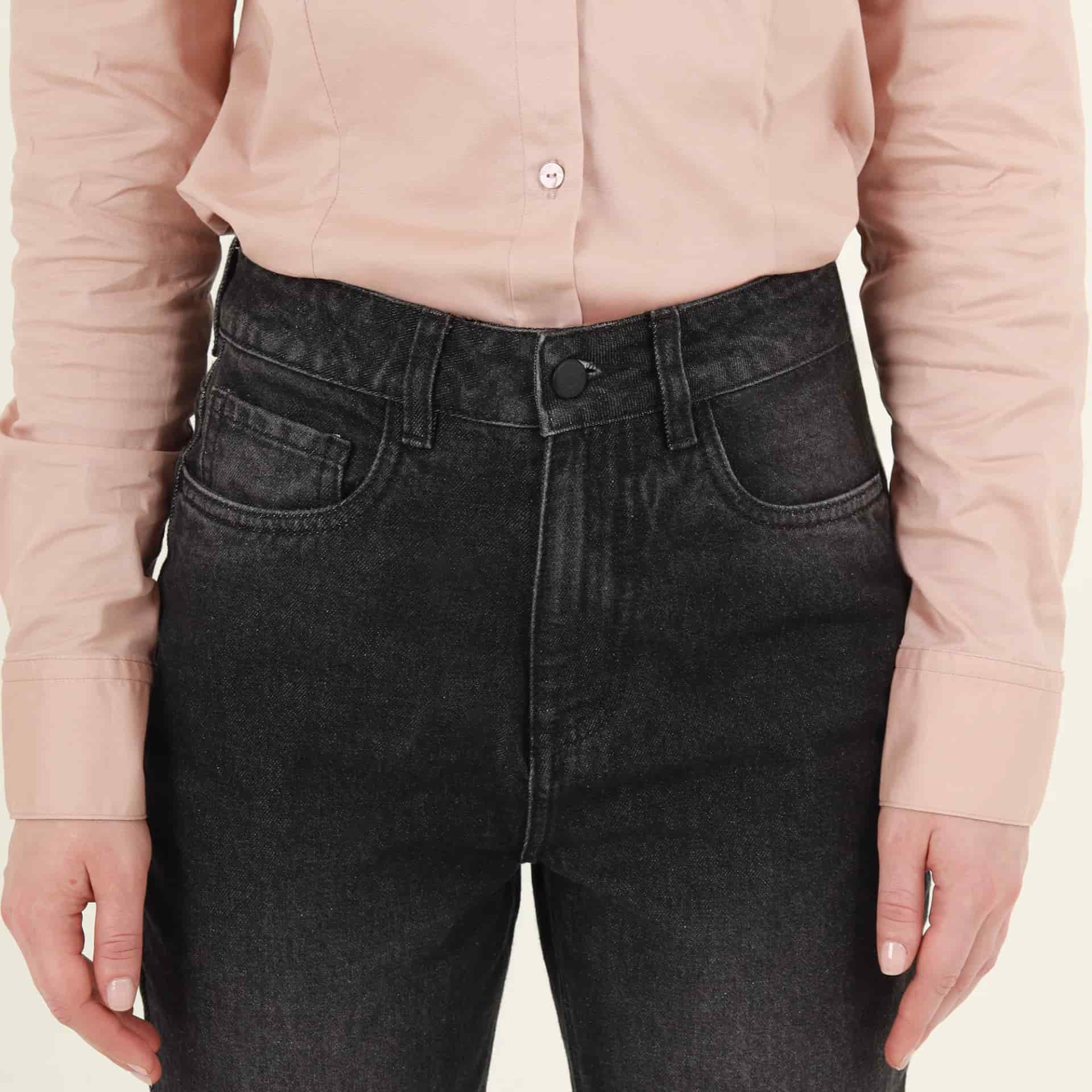 Jean Mom Tiro Alto Bota Skinny - miniatura 6
