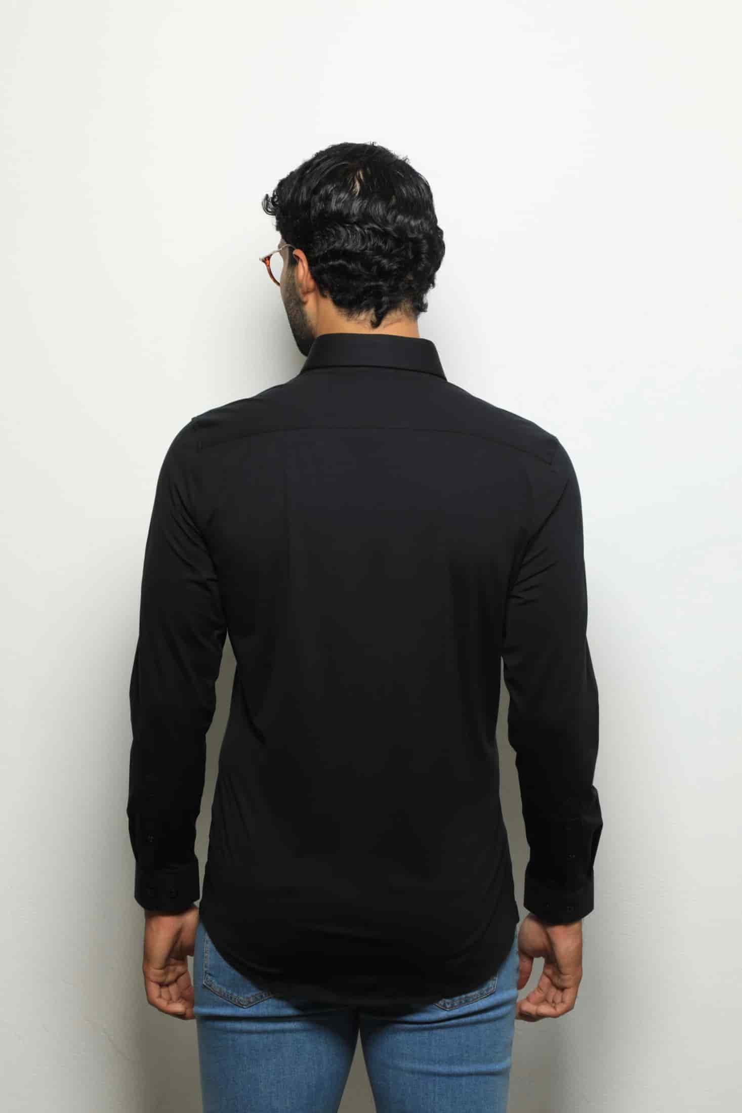 Camisa Manga Larga Negro - miniatura 5