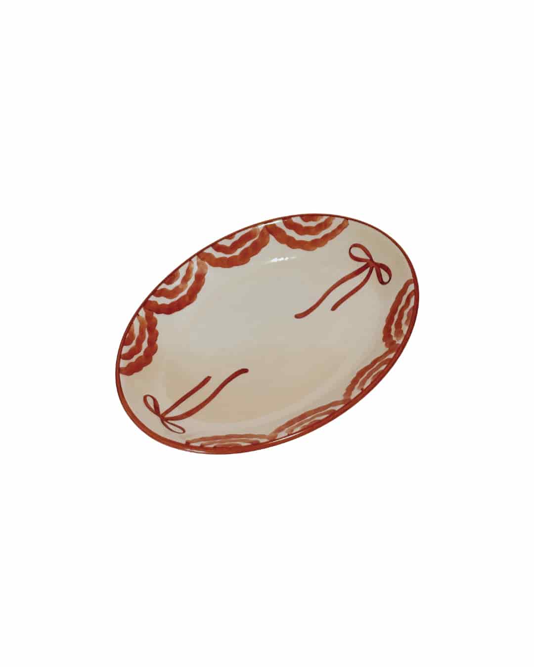 BANDEJA MEDIANA BOW - RED - miniatura 1
