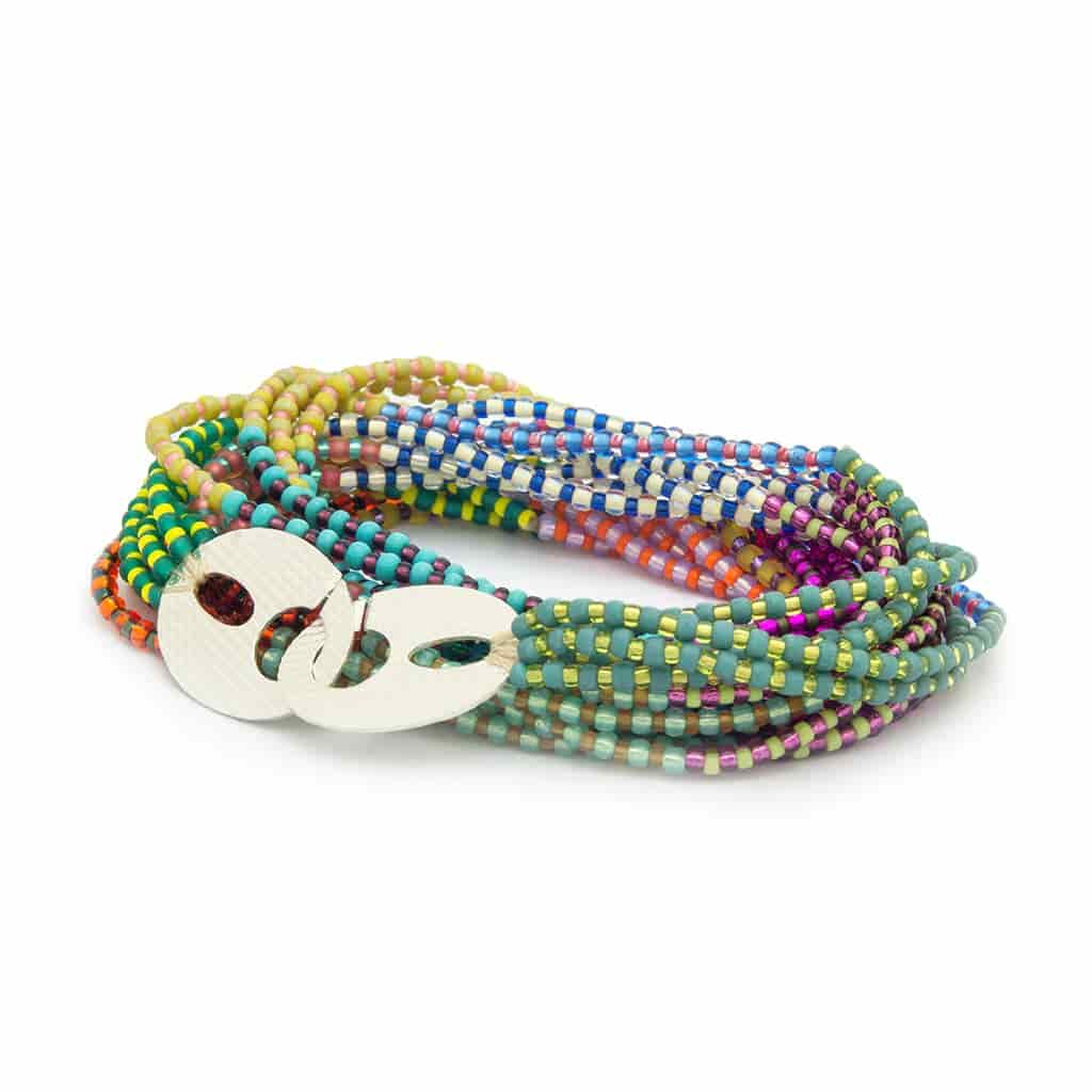 PULSERA 5 TIRAS MULTICOLOR - miniatura 1